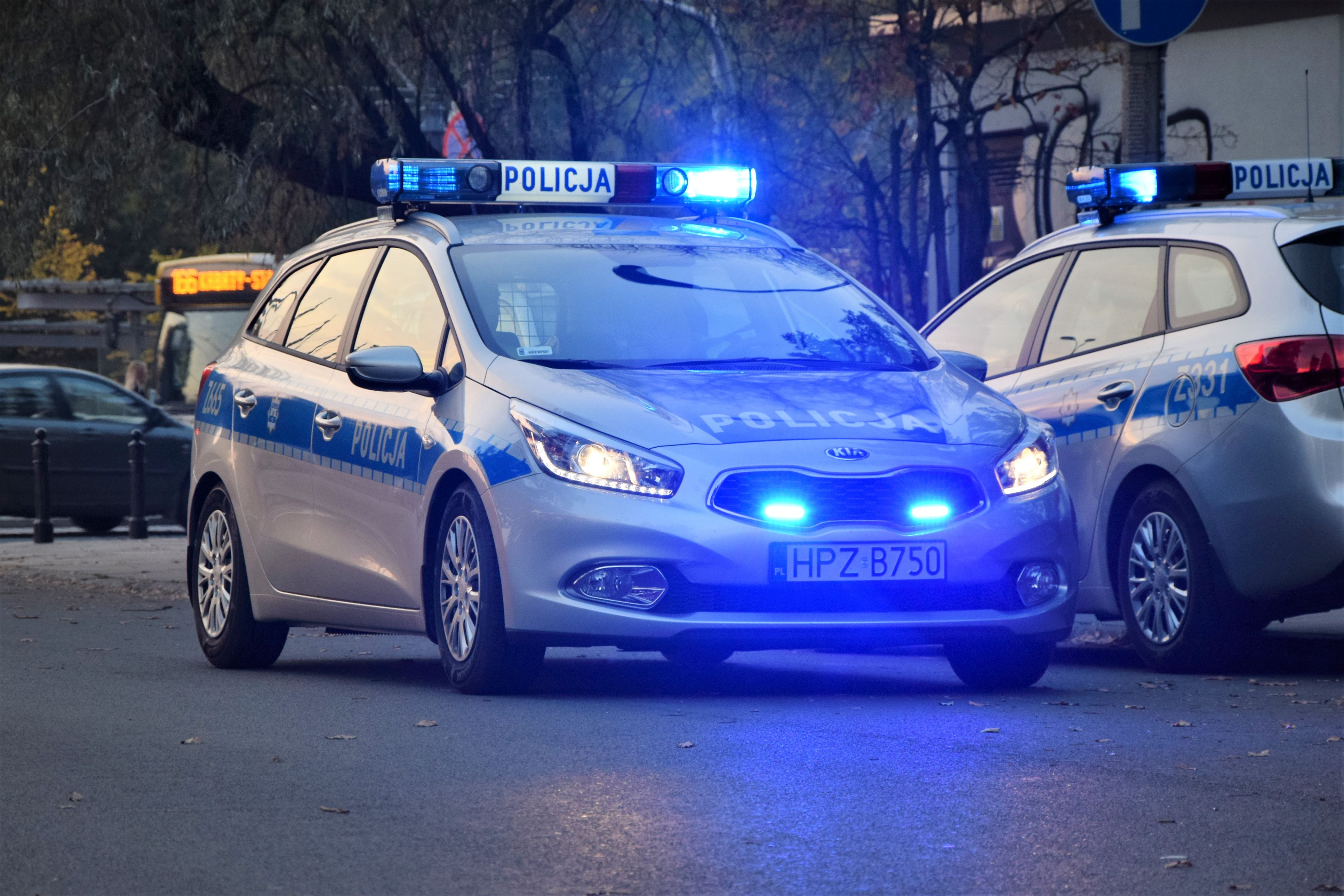 Die polnische Polizei ist im Großeinsatz. (Symbolbild)