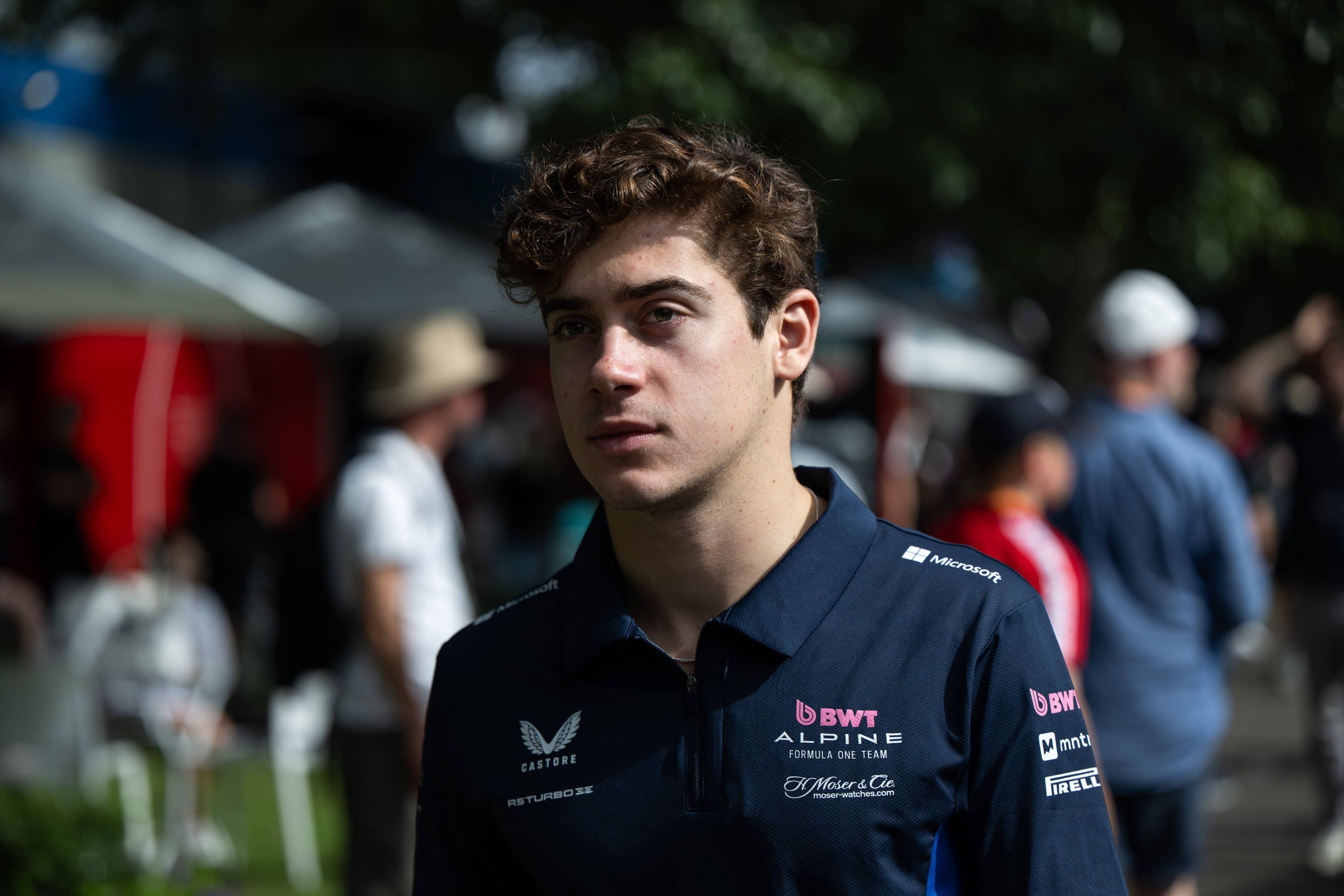 Franco Colapinto erhält bei Alpine seine Chance, für fünf Rennen. 
