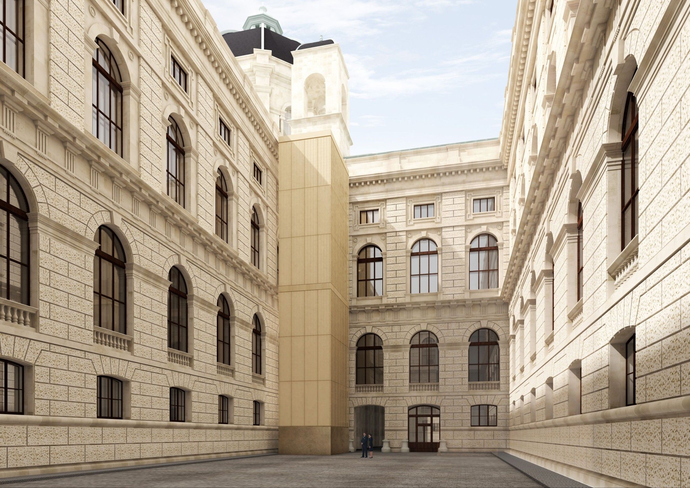 Der Ausbau des Naturhistorischen Museums Wien hat gestartet, es soll für mehr Barrierefreiheit gesorgt werden.