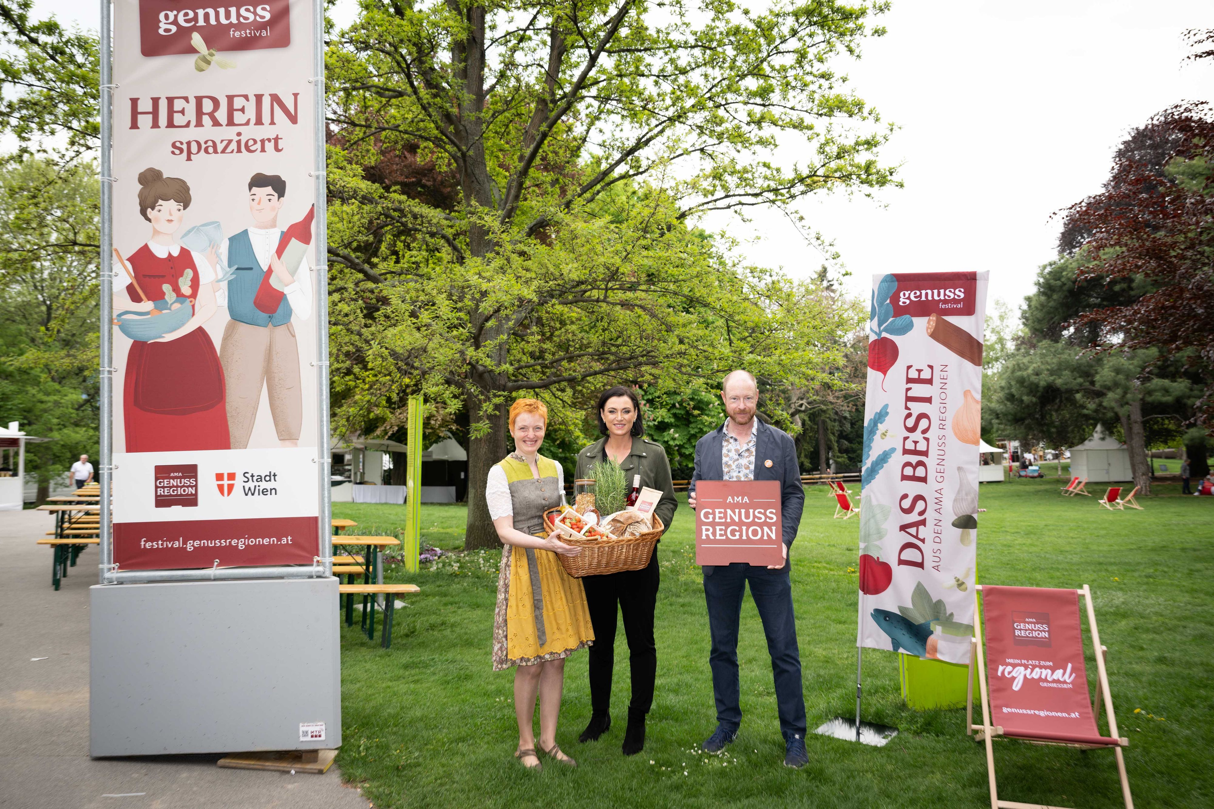 Das Genuss-Festival findet heuer wieder im Stadtpark statt. (Symbolbild)