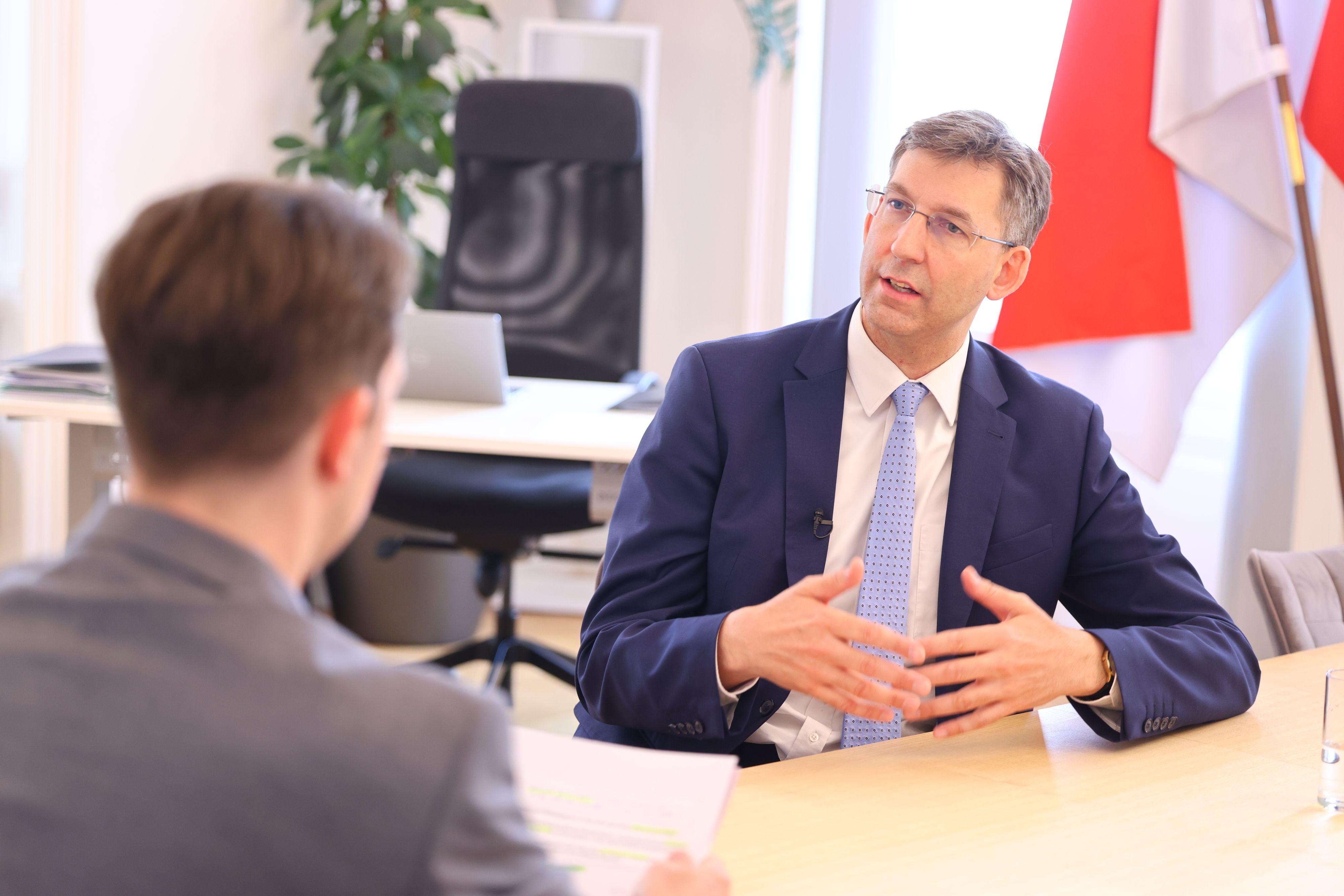 Markus Figl im Interview mit 