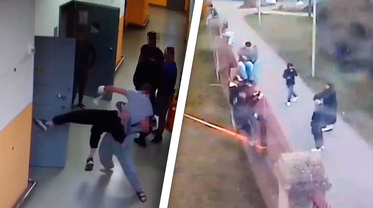 Im neuen Jugendknast geht es heiß her: junge Häftlinge raufen, Fremde klettern über den Anstaltszaun.