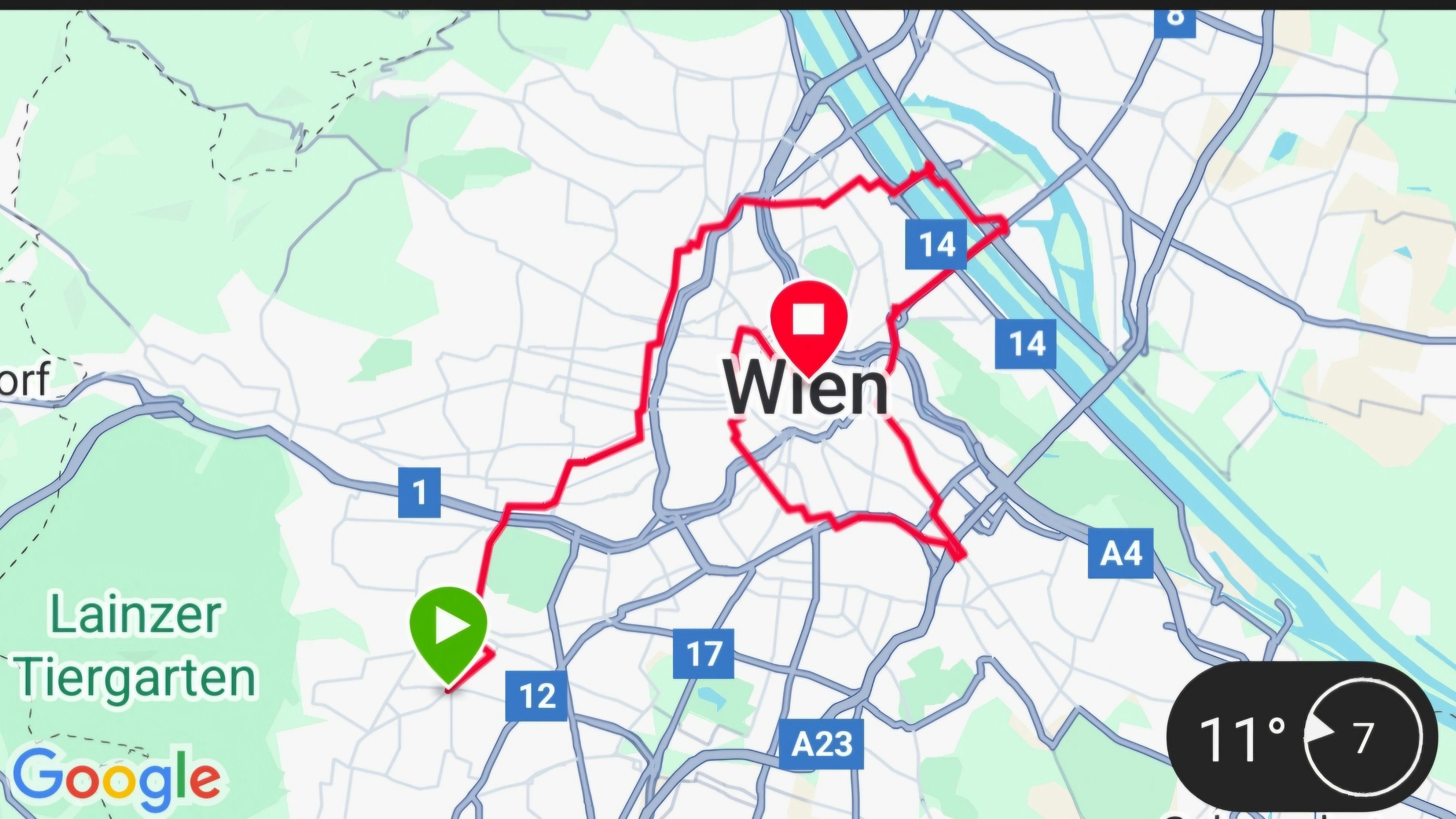 35,5 km in 7,5 Stunden: Wiener durchqueren alle Bezirke