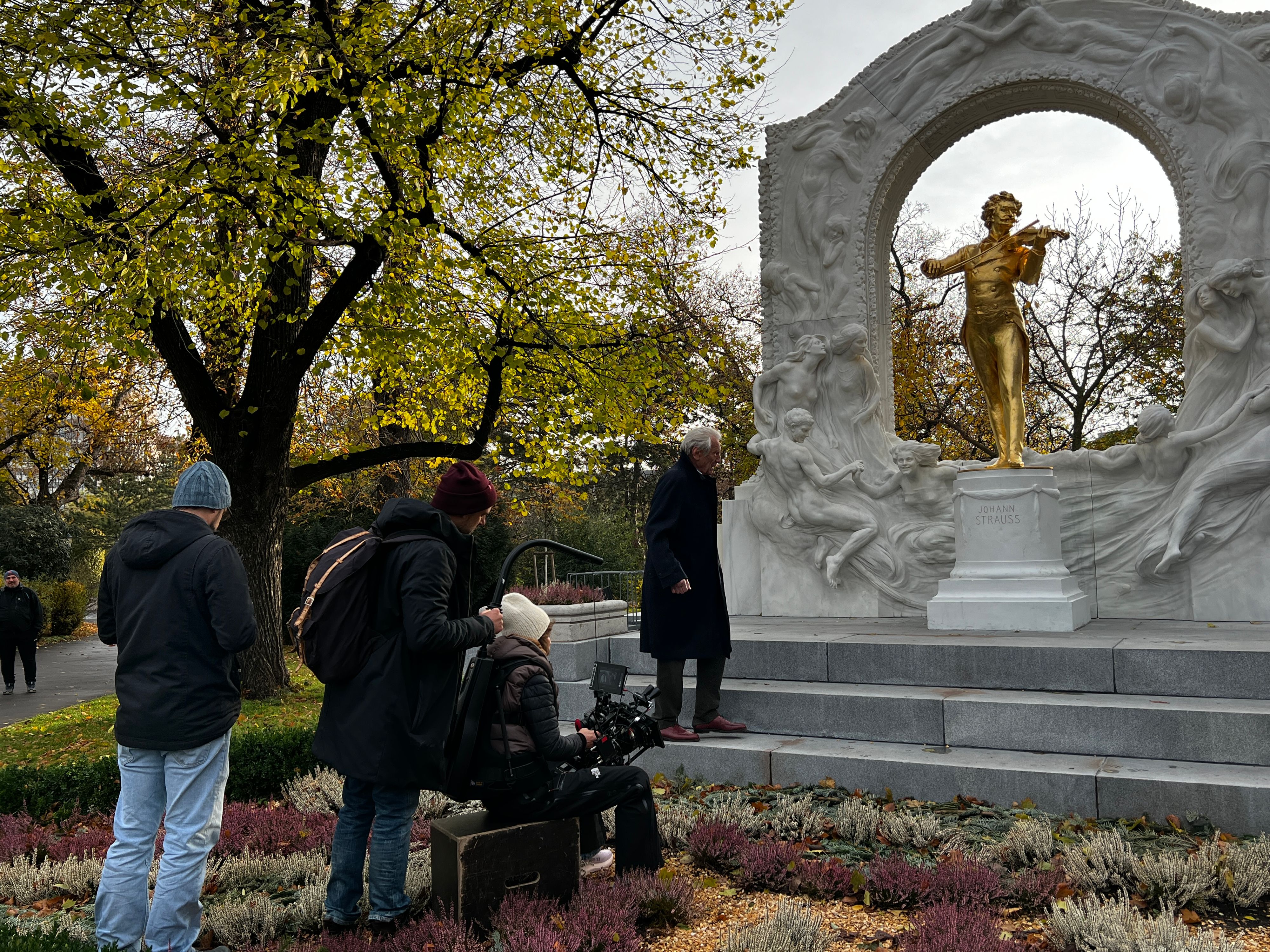 Die Dreharbeiten zum Kurzfilm 