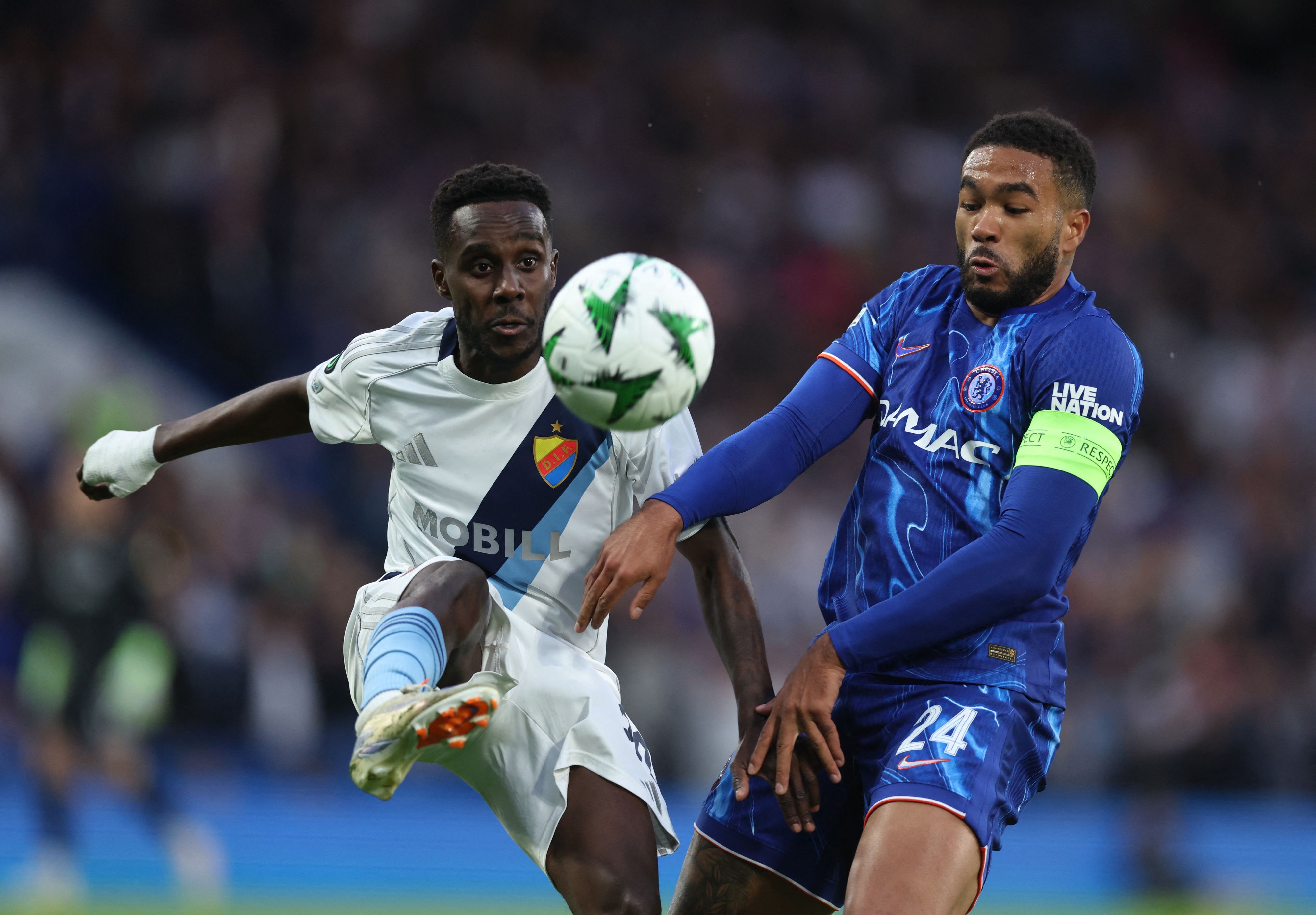 Chelsea gegen Rapid-Bezwinger Djurgarden. 