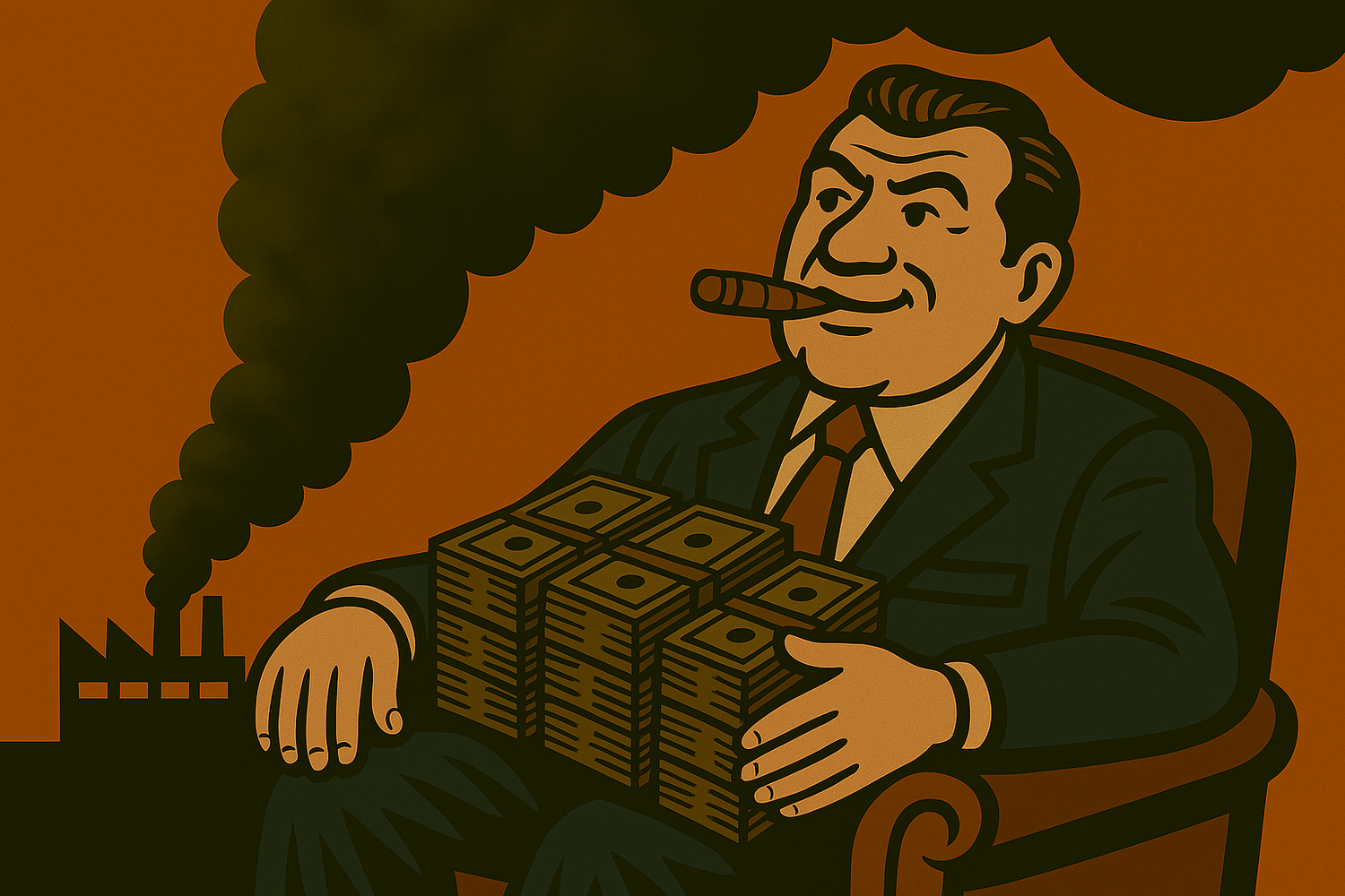 Eine kleine Gruppe von Milliardären verursacht den Großteil der Klimaschädigung.