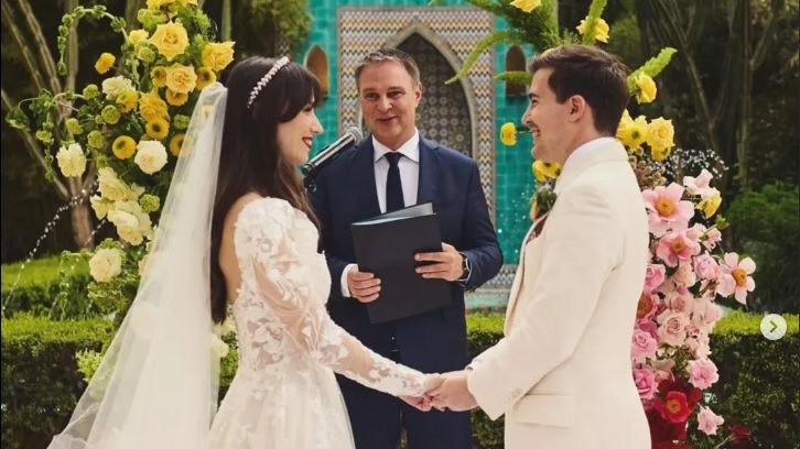 SPÖ-Chef Andreas Babler traute das Paar im spanischen Sevilla. 