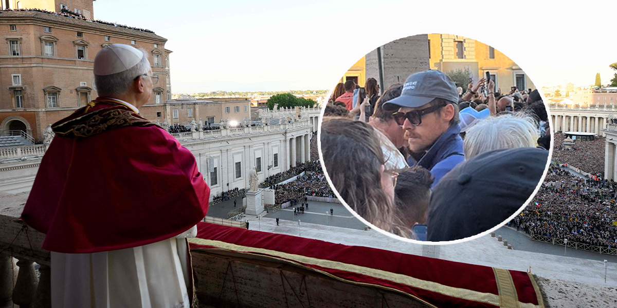 Heute.at - Er ist es! Weltstar taucht plötzlich bei Papstwahl auf