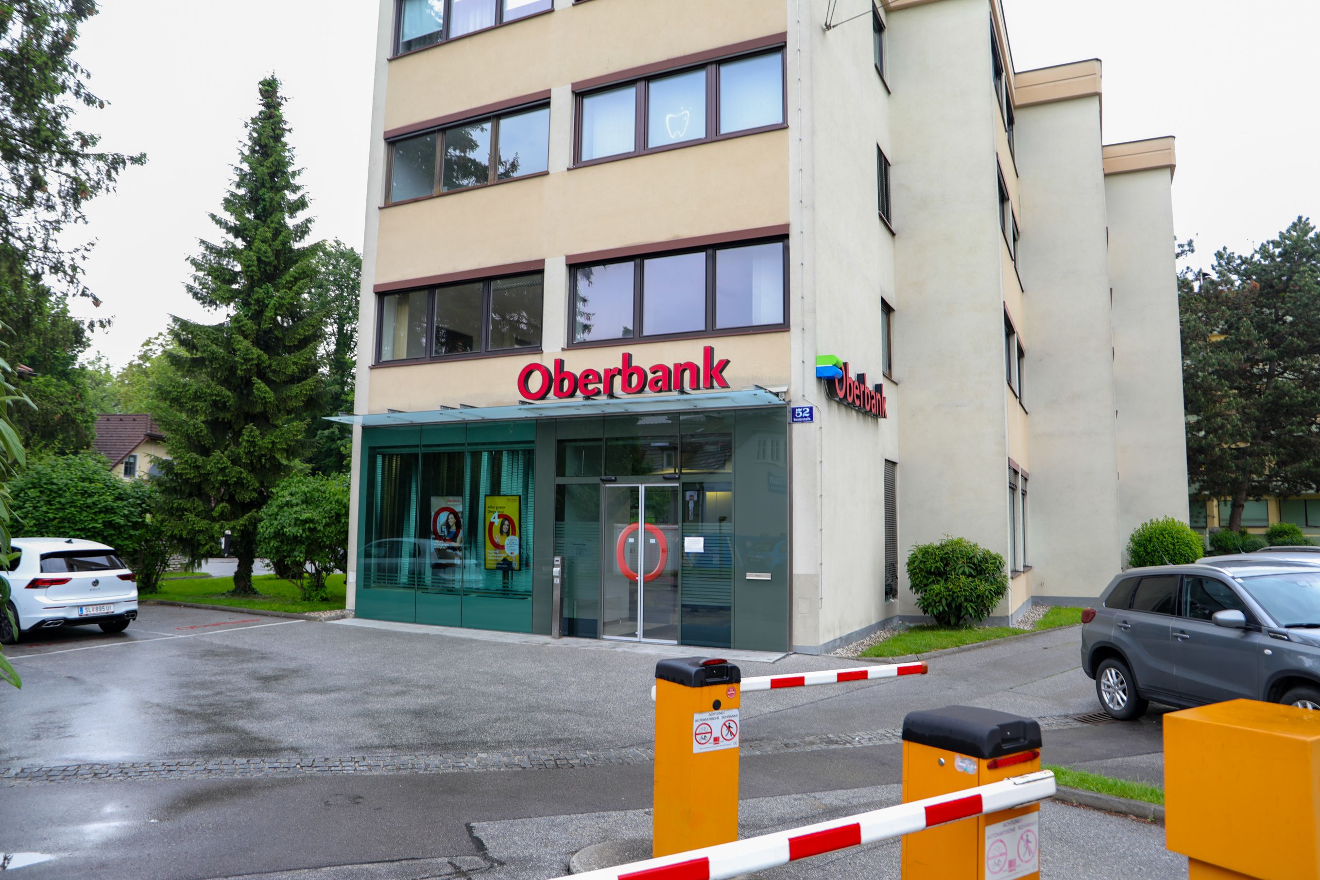 Bankomatsprengung in Bankfiliale in Salzburg Maxglan