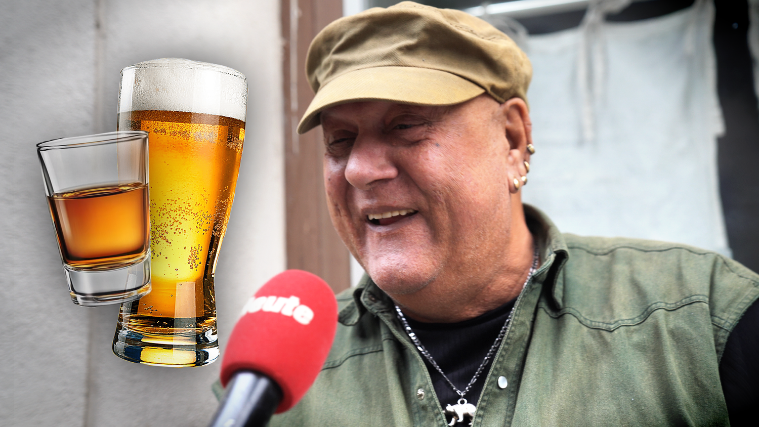 Ich komme schon seit 20 Jahren her, weil ich die Leute kenne – Manfred trinkt am liebsten in Gesellschaft