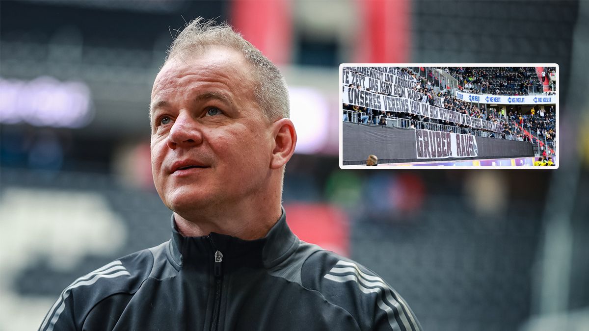 Siegmund Gruber wird von den LASK-Ultras in einem Statement angezählt. 