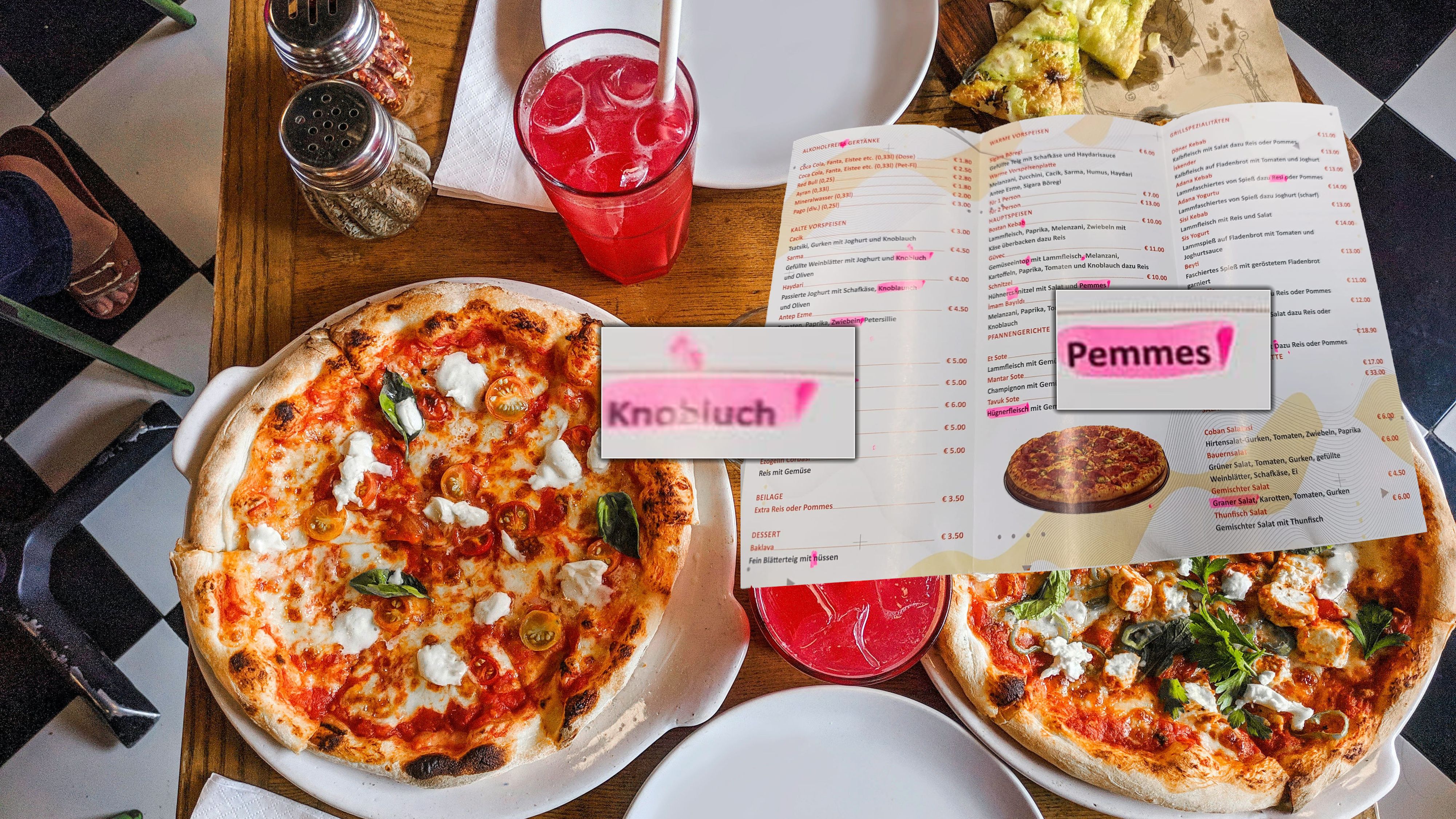 Diese Karte zauberte Sarah ein Lächeln ins Gesicht.