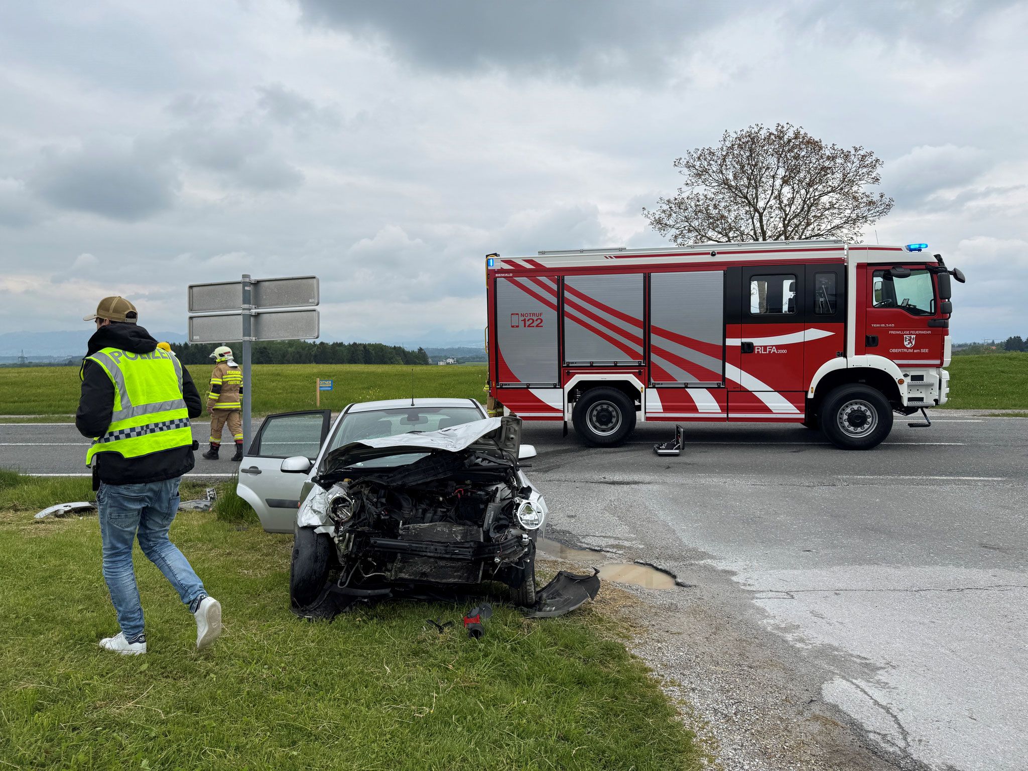 Am Donnerstag ereignete sich der schwere Verkehrsunfall.