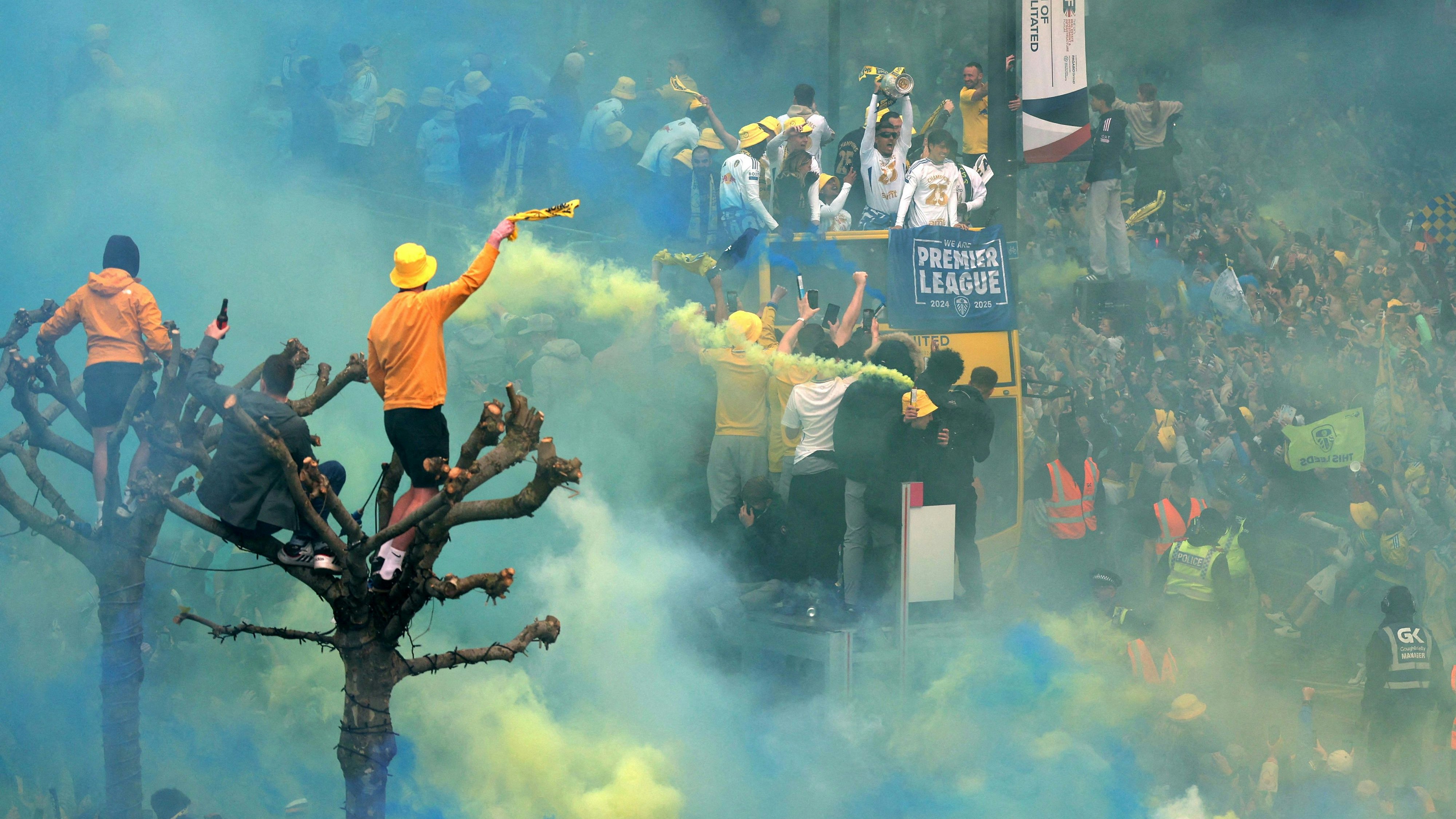 Bei er Leeds-Aufstiegsfeier kam es zur Tragödie. 