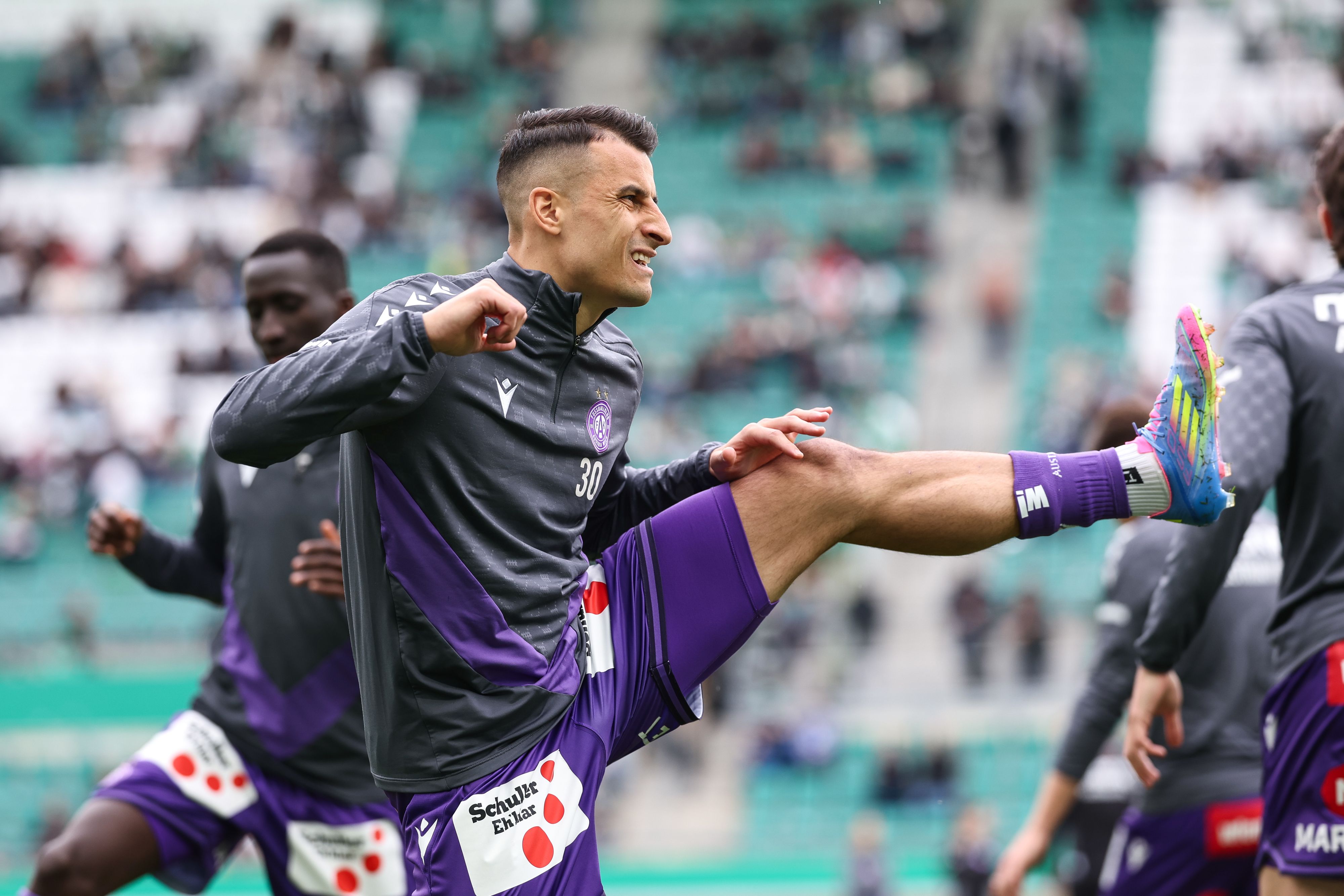 Austria-Kapitän Manfred Fischer. 