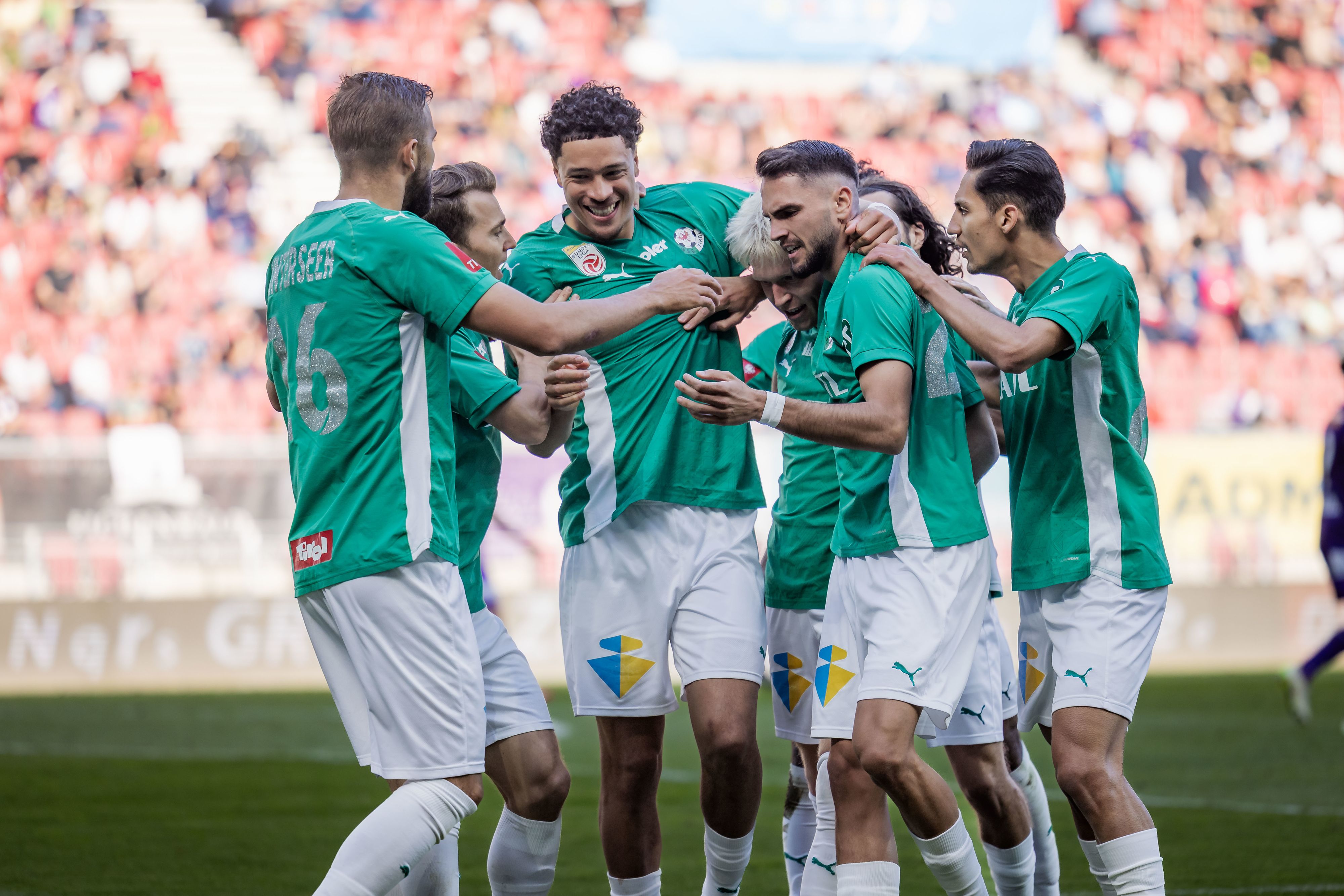 Die WSG Tirol bleibt Erstklassig.