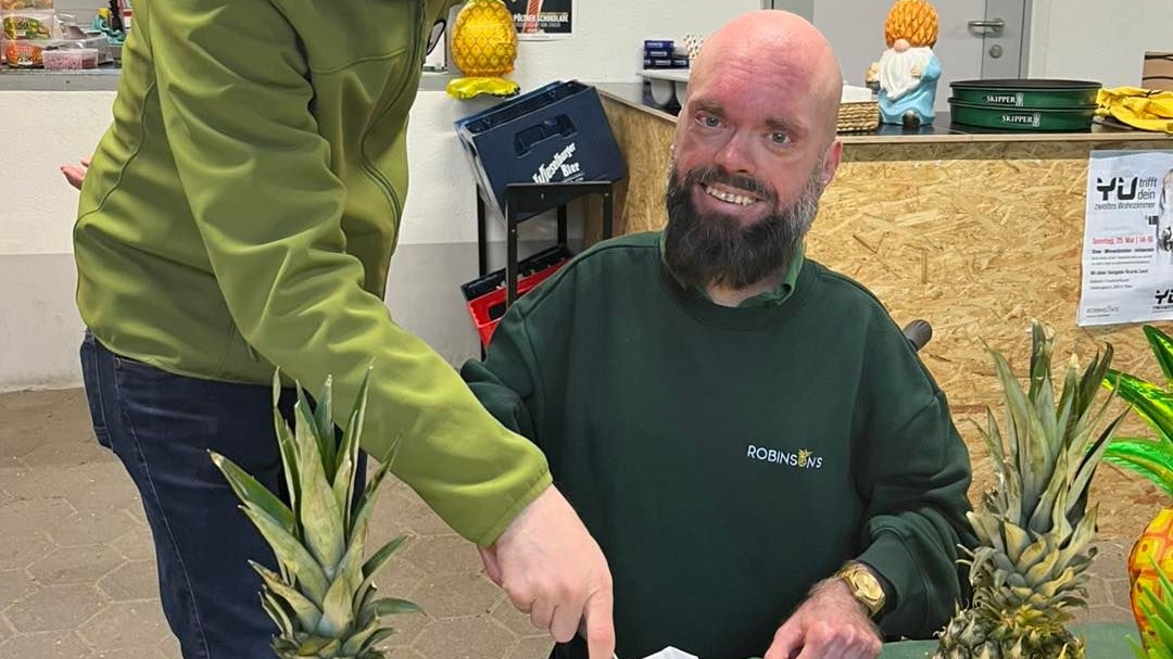 Der Unternehmer Ricardo Zanot beim Produktlaunch einer Ananas-Schokolade im Mai.