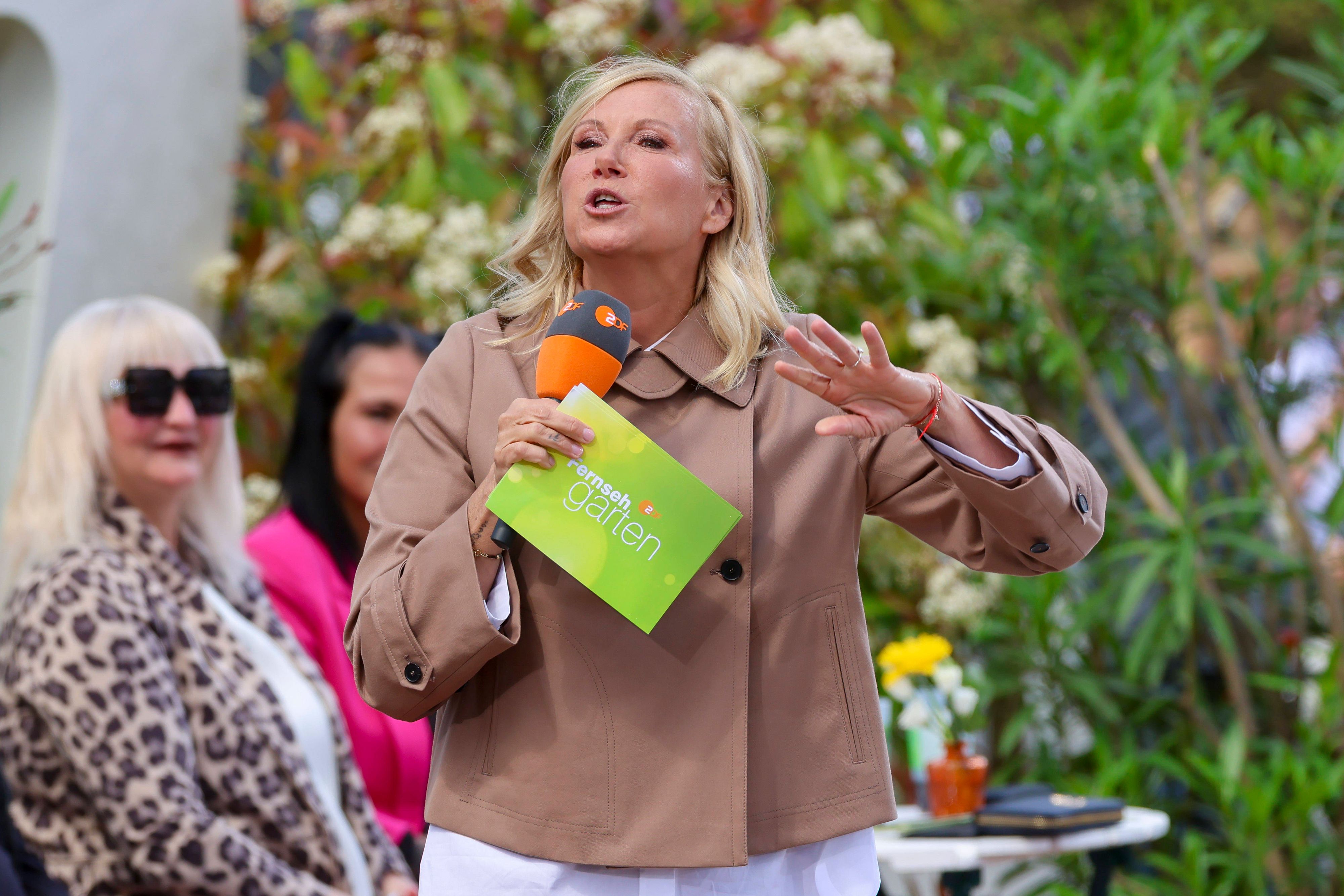 Andrea Kiewel hat nicht mit diesem Gegenwind gerechnet.