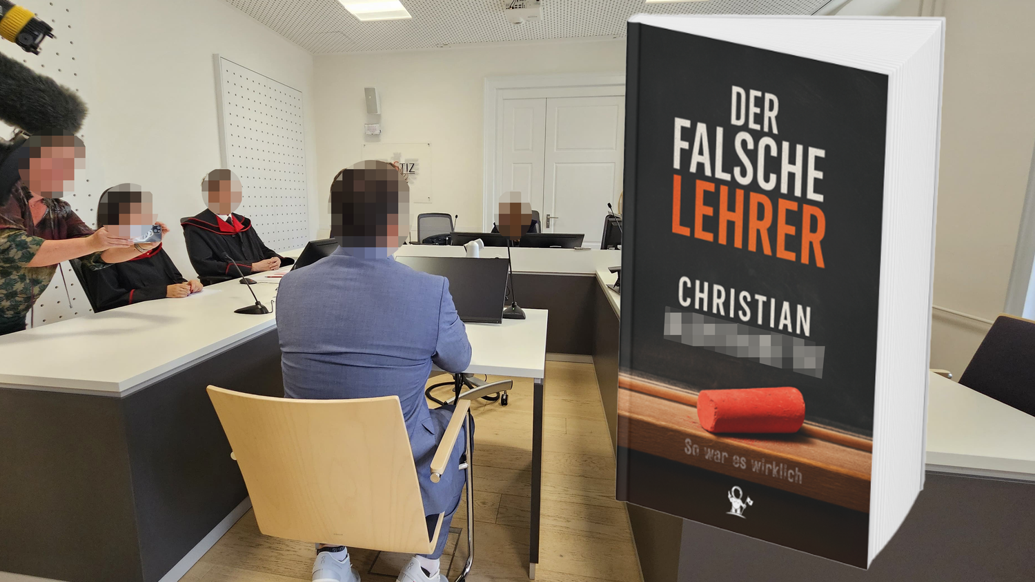Mitte April musste sich der Fake-Lehrer (48) noch vor Gericht verantworten – jetzt  erzählt er seine Geschichte in einem Buch. (<em>
