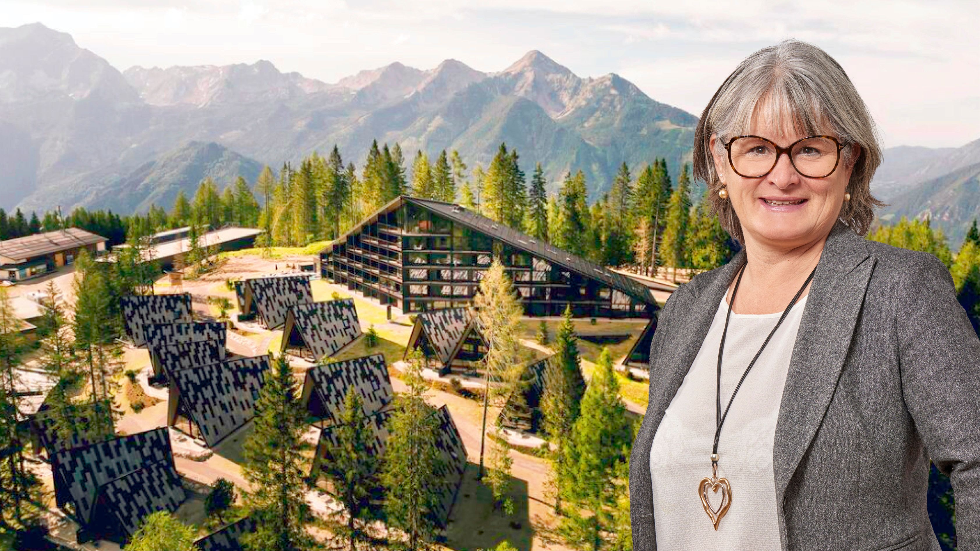 Gewerkschafterin Sabine Ameshofer kritisiert die Betreiber des Triforêt Alpin Resort in Hinterstoder (Bez. Kirchdorf).