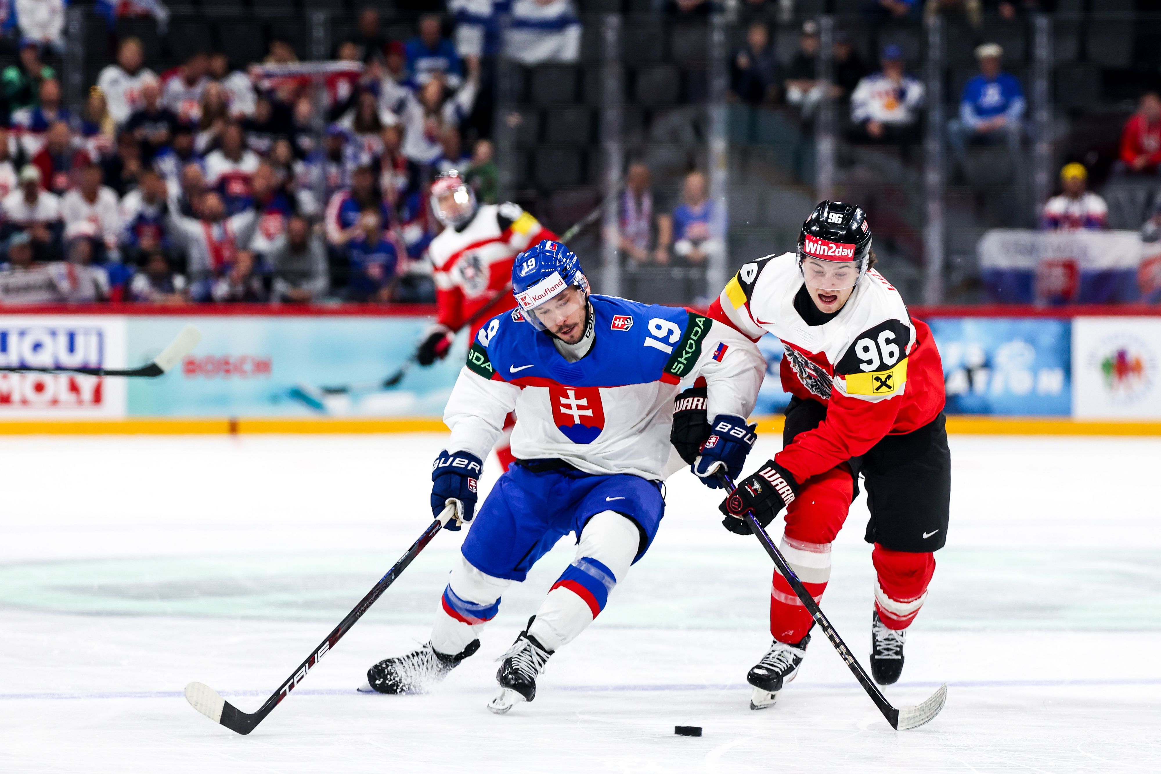 Marco Kasper bereitete der Slowakei große Schwierigkeiten.