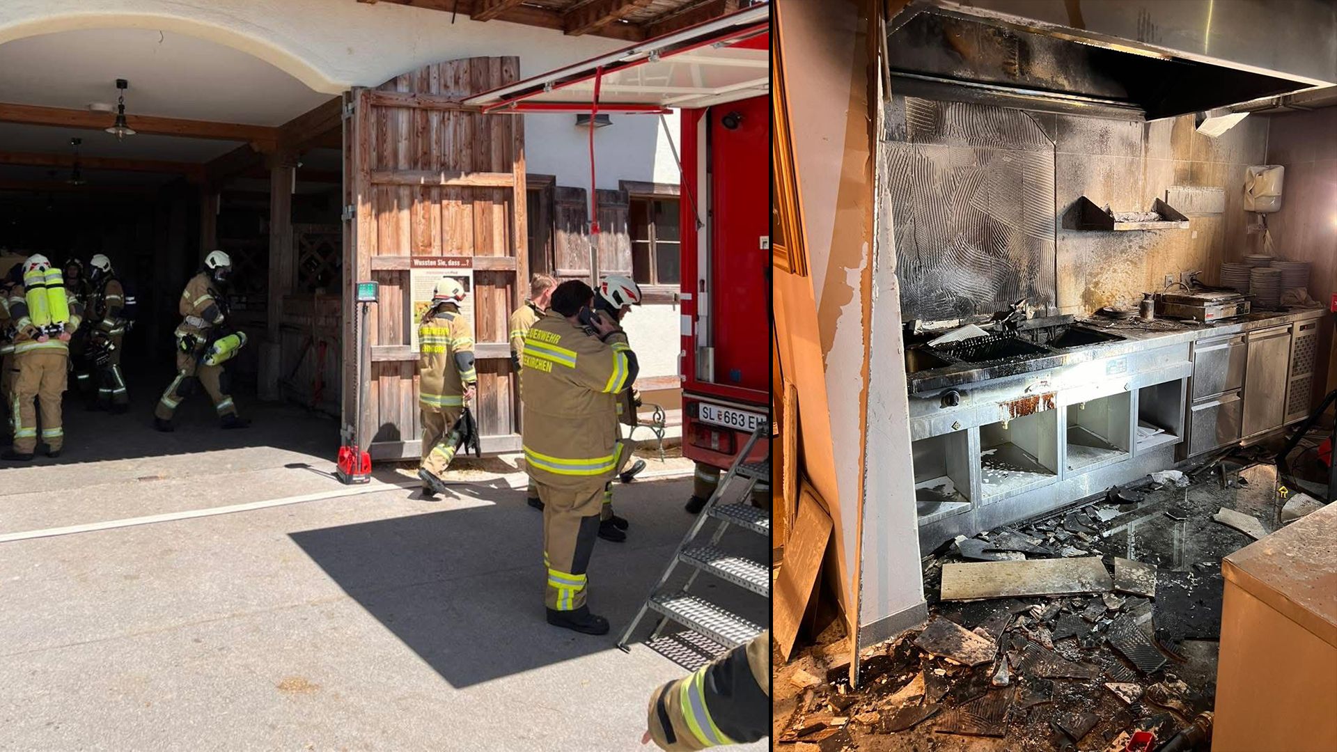 Zum Zeitpunkt des Brandes mussten 600 Menschen das Gut verlassen.