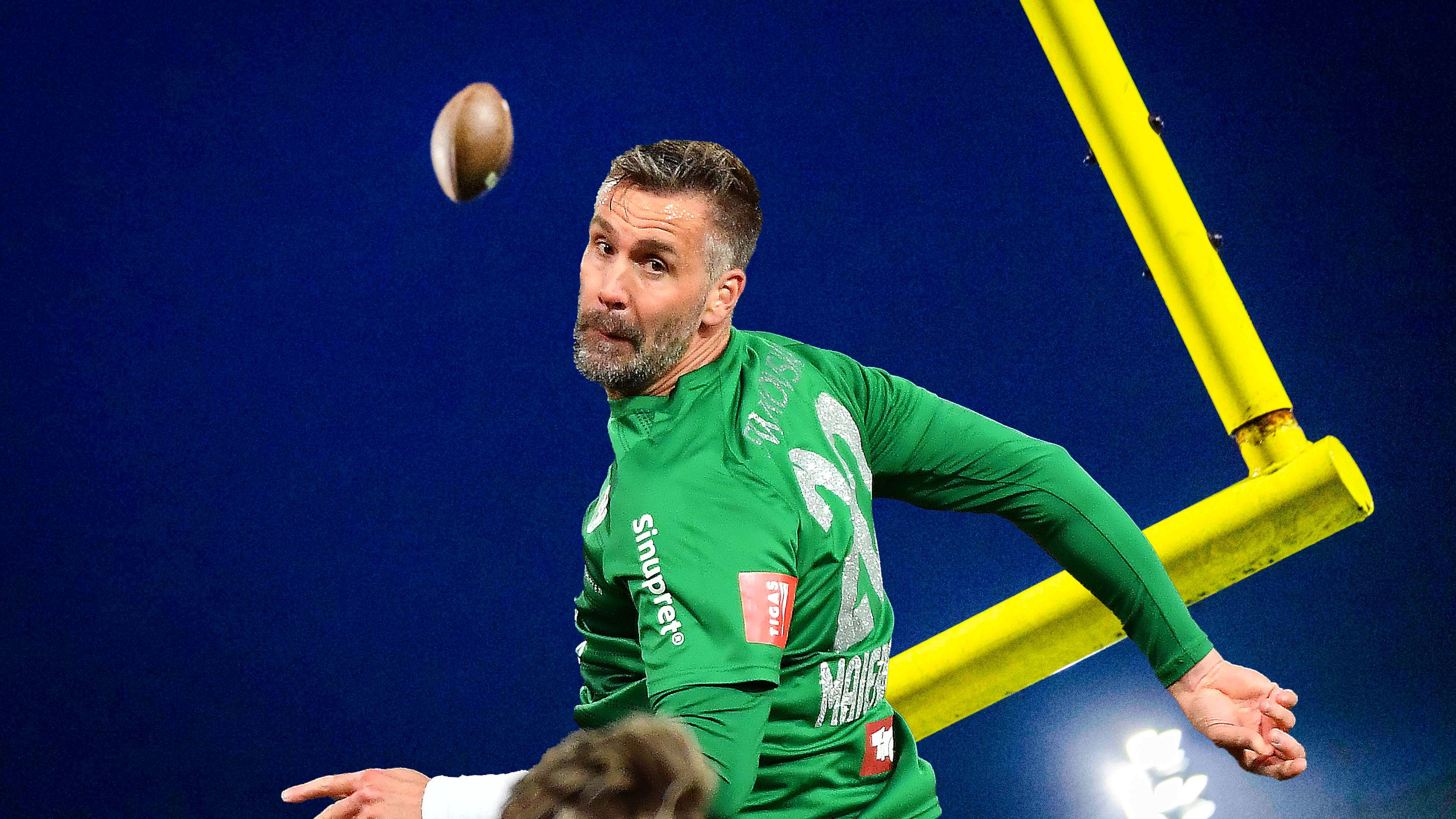 Stefan Maierhofer wird Kicker bei den Vikings, erklärt seine Rolle.