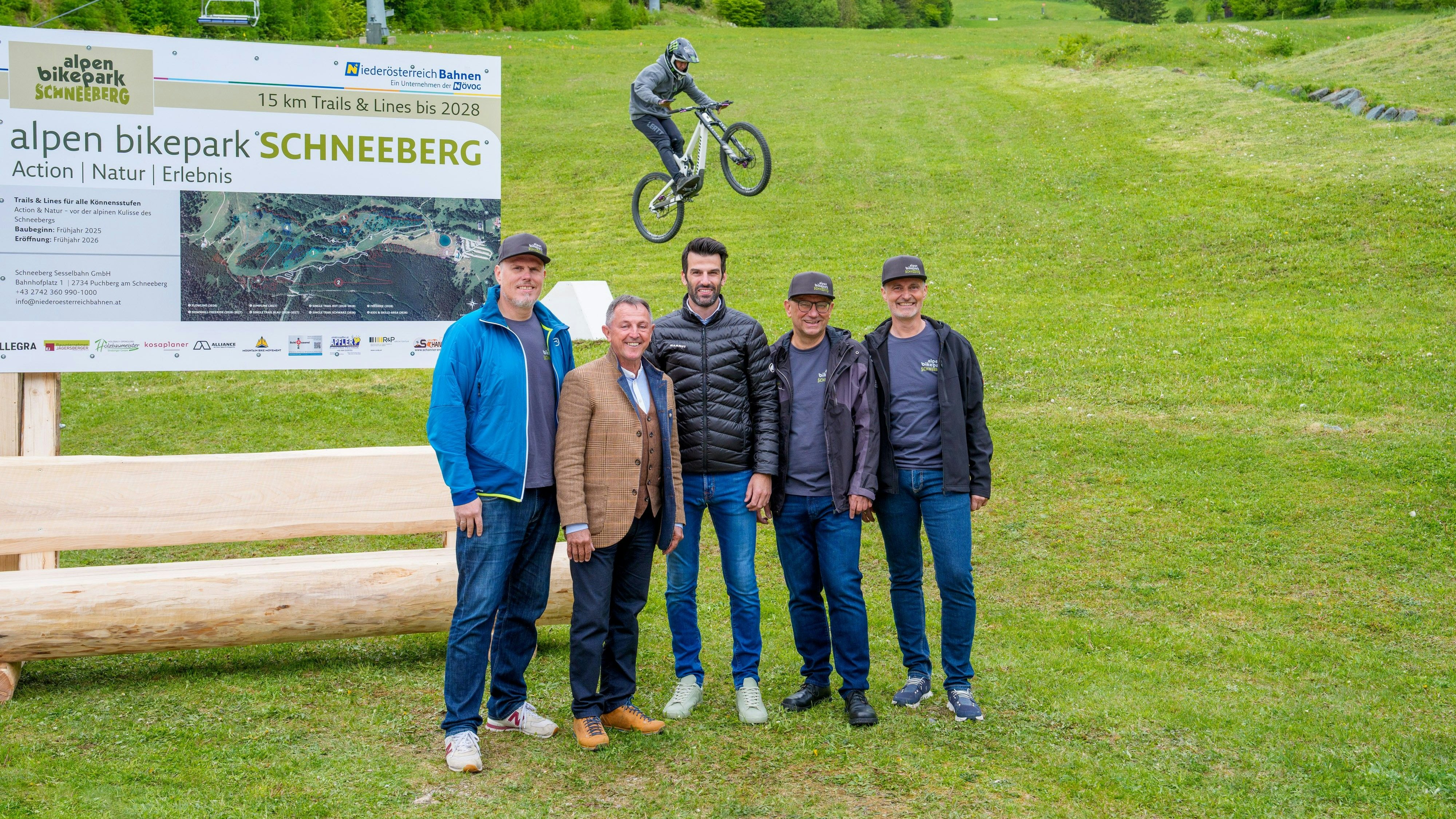 Heute.at - Neuer Alpen-Bikepark am Schneeberg in Startlöchern