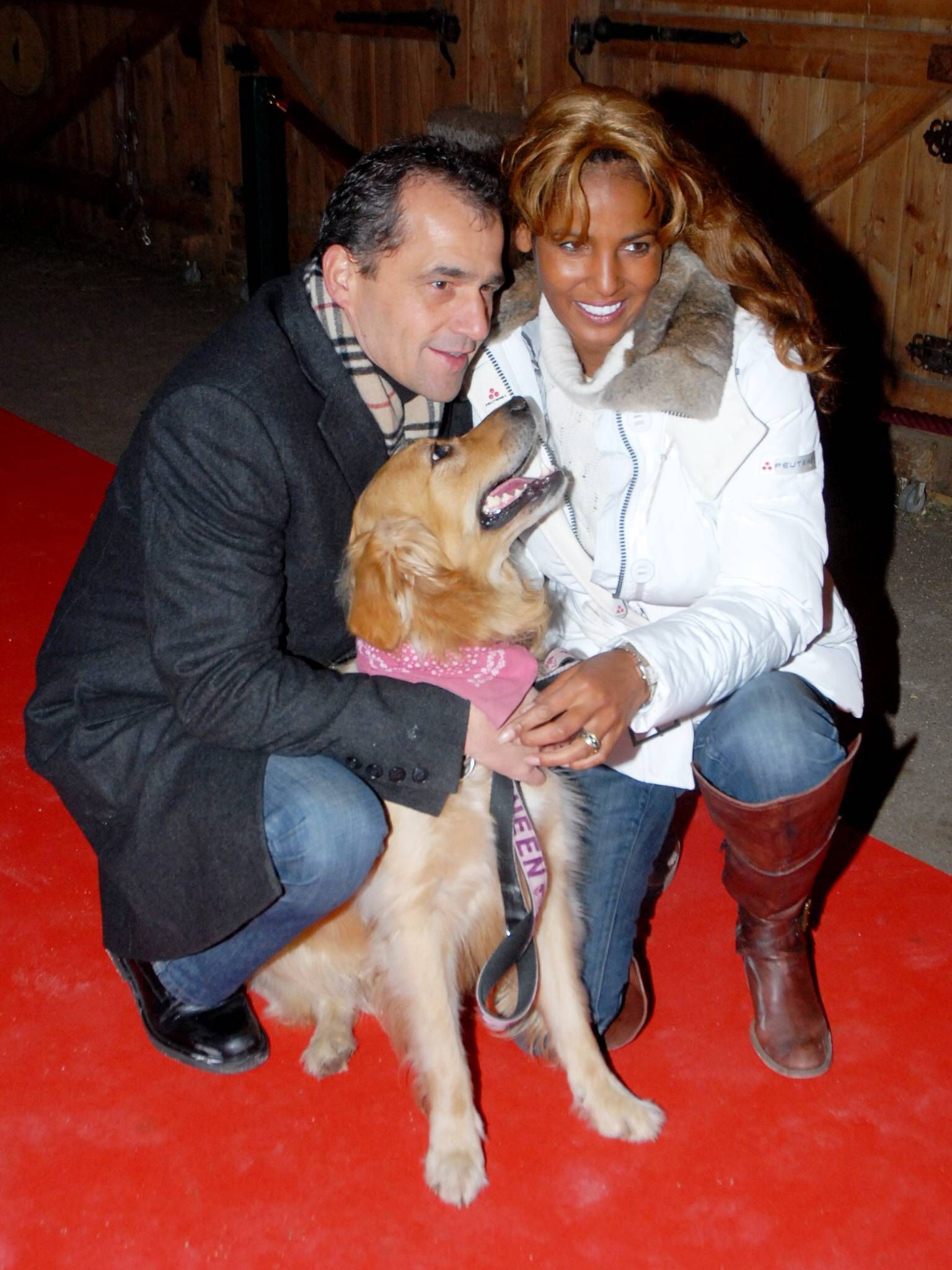 2006: Nadja abd el Farrag mit Thomas Schnöll 