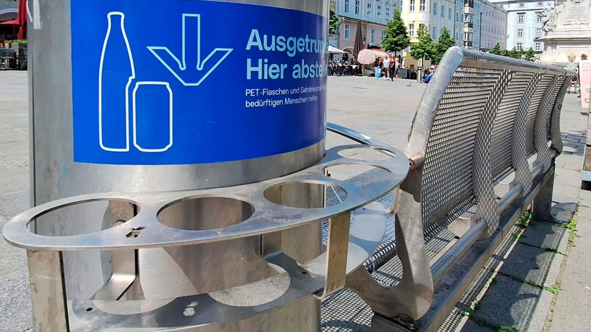 Pfand-Sammler Johannes hat künftig womöglich noch mehr Möglichkeiten zur Rückgabe.