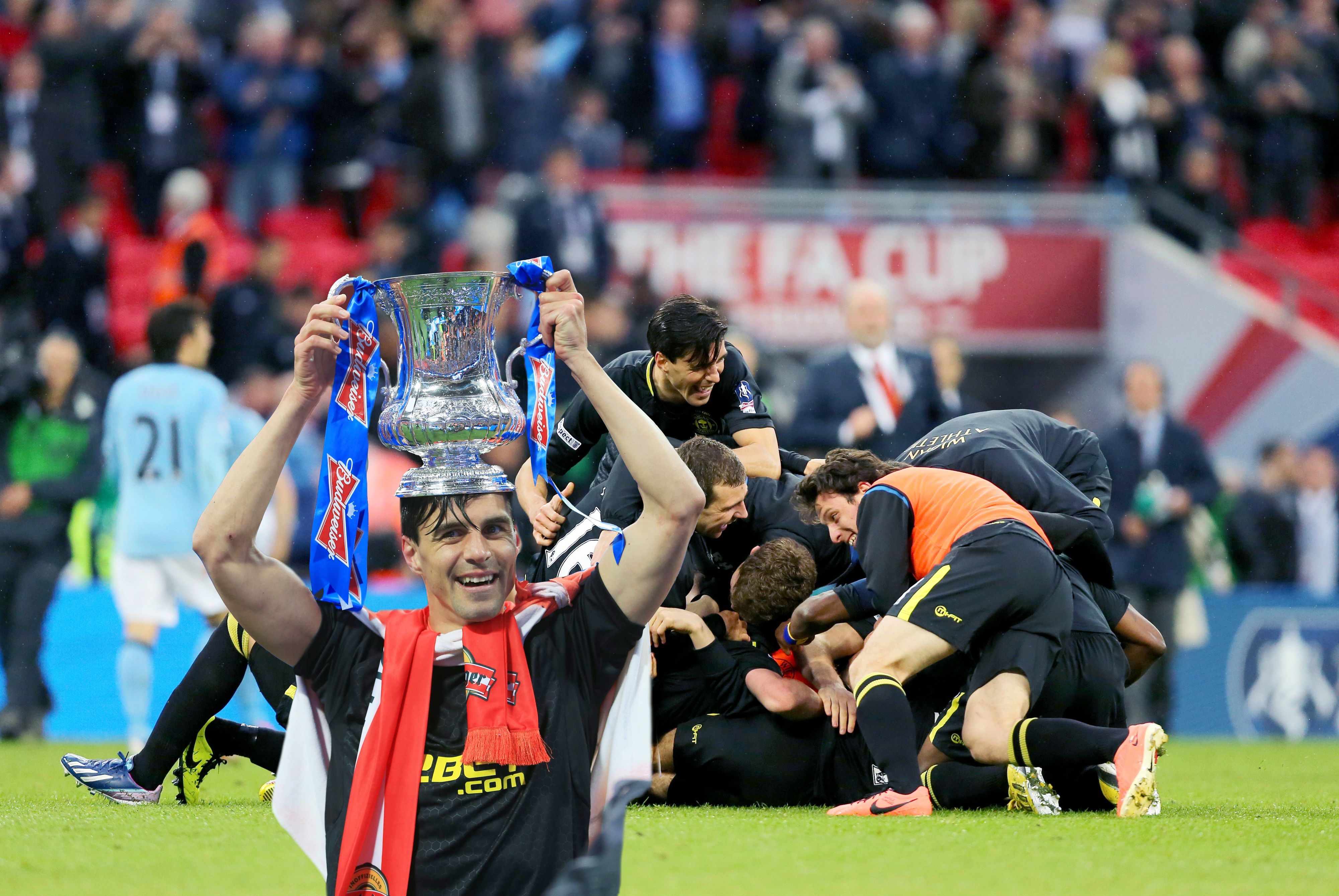 Paul Scharner gewann 2013 mit Wigan den FA Cup.