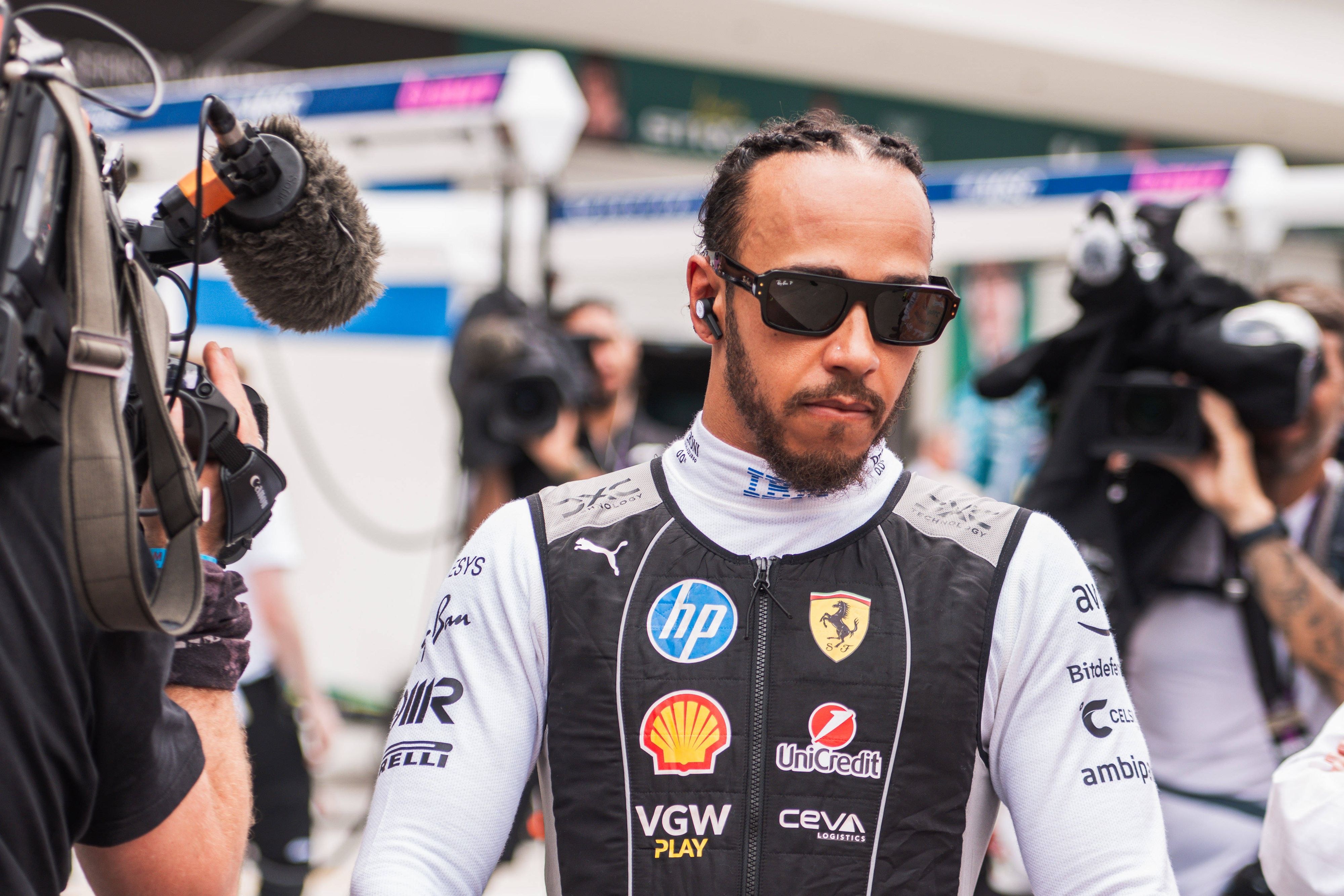 Ferrari-Star Lewis Hamilton. 