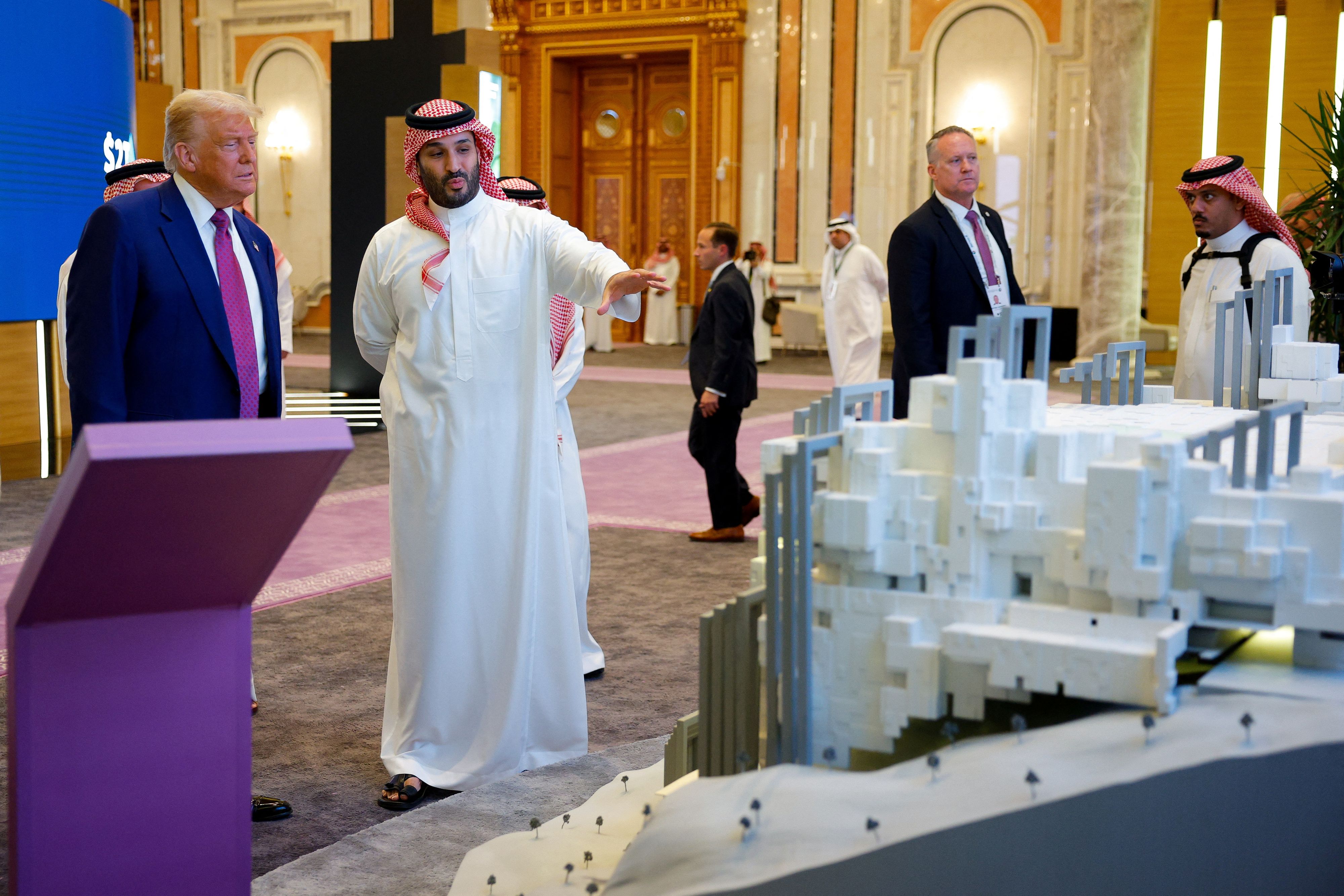 Die USA und Saudiarabien haben am Dienstag mehrere Abkommen unterzeichnet.