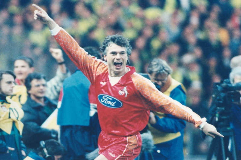 Platz 1: Toni Polster - 90 Tore von 1993-2000 bei 1. FC Köln und Mönchengladbach