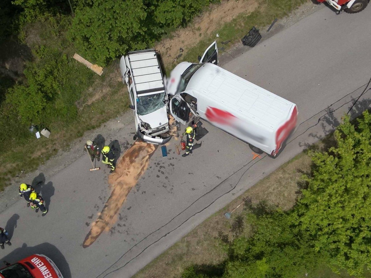 Schwerer Crash im Bezirk Neunkirchen