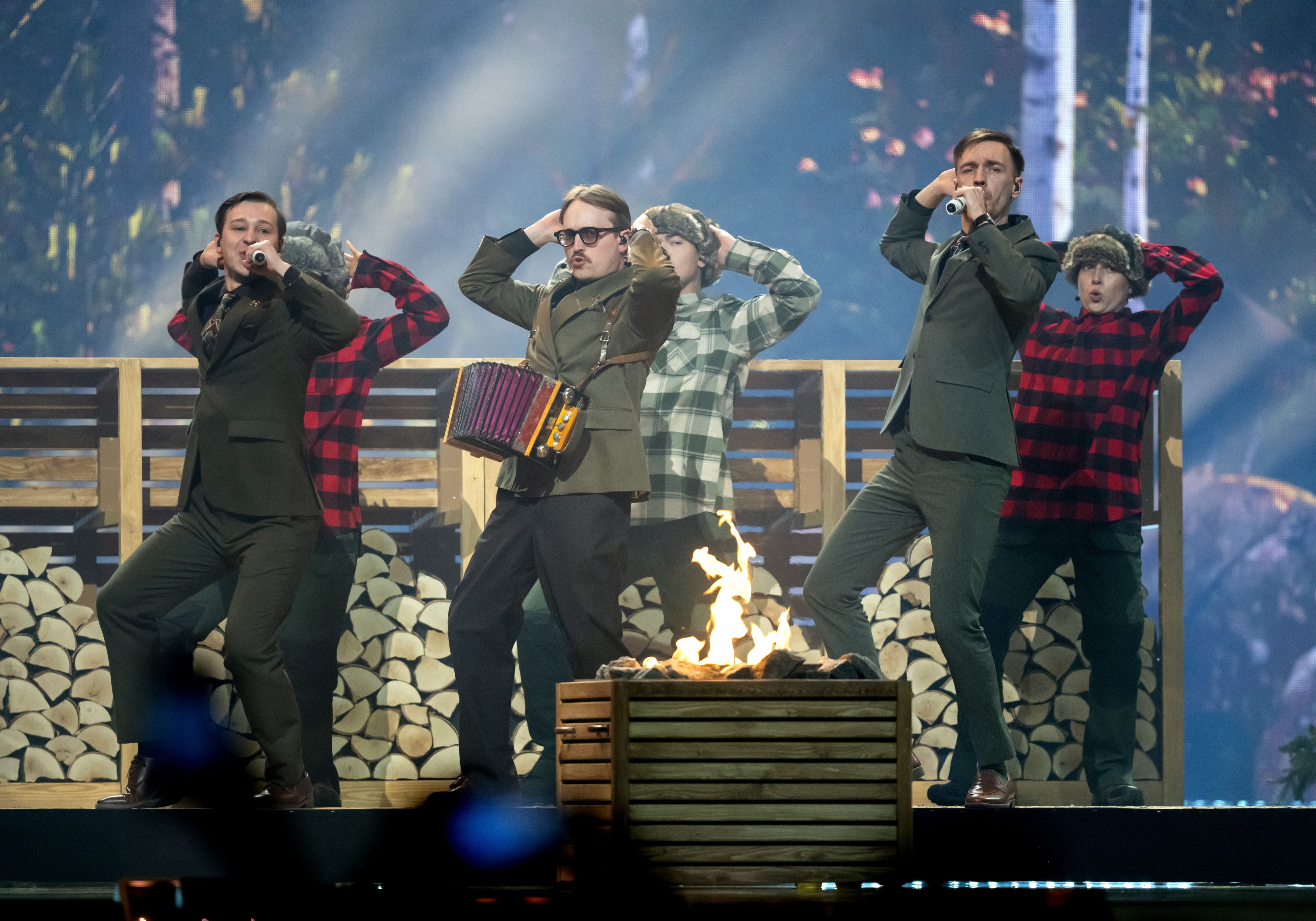 Die Favoriten (gemeinsam mit JJ): Die Schweden Kaj mit 