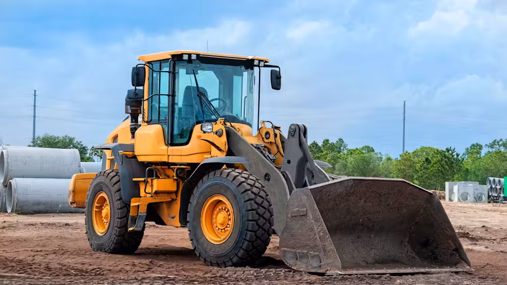 Der Bagger überrollte den 63-Jährigen. Symbolbild. 