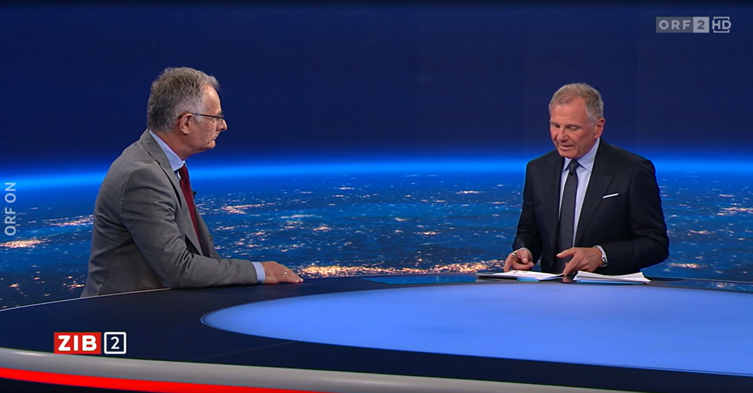 Am Dienstag (13.05.2025) war Finanzminister Markus Marterbauer (SPÖ) Studiogast in der ZIB2.