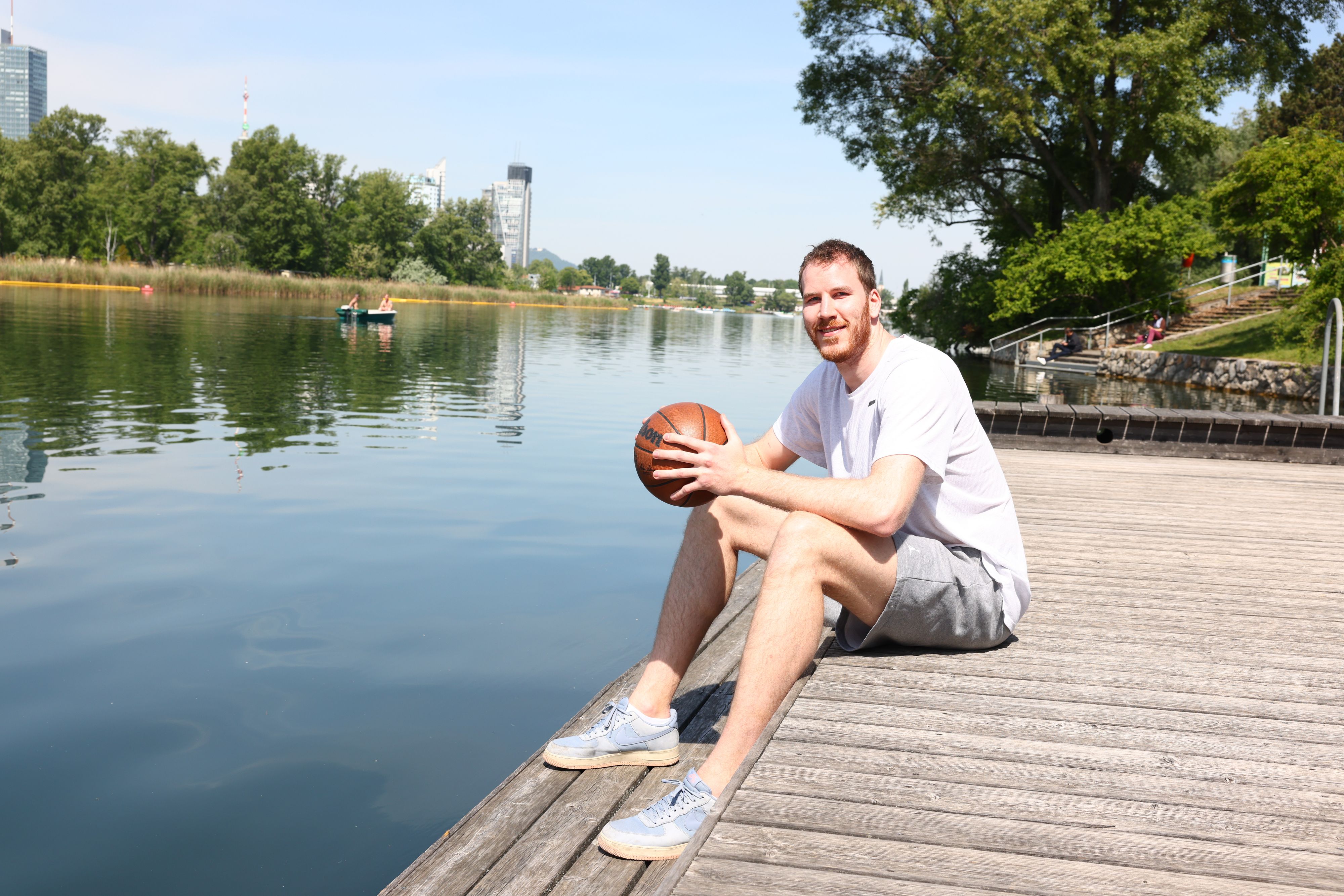 Jakob Pöltl genießt seine freien Tage in Wien.