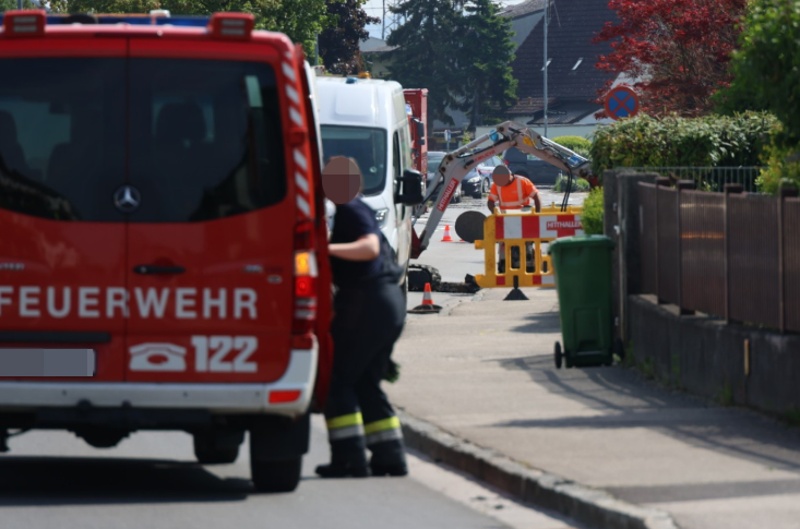 Ein Großaufgebot an Einsatzkräften eilte nach Traun (Bez. Linz-Land).