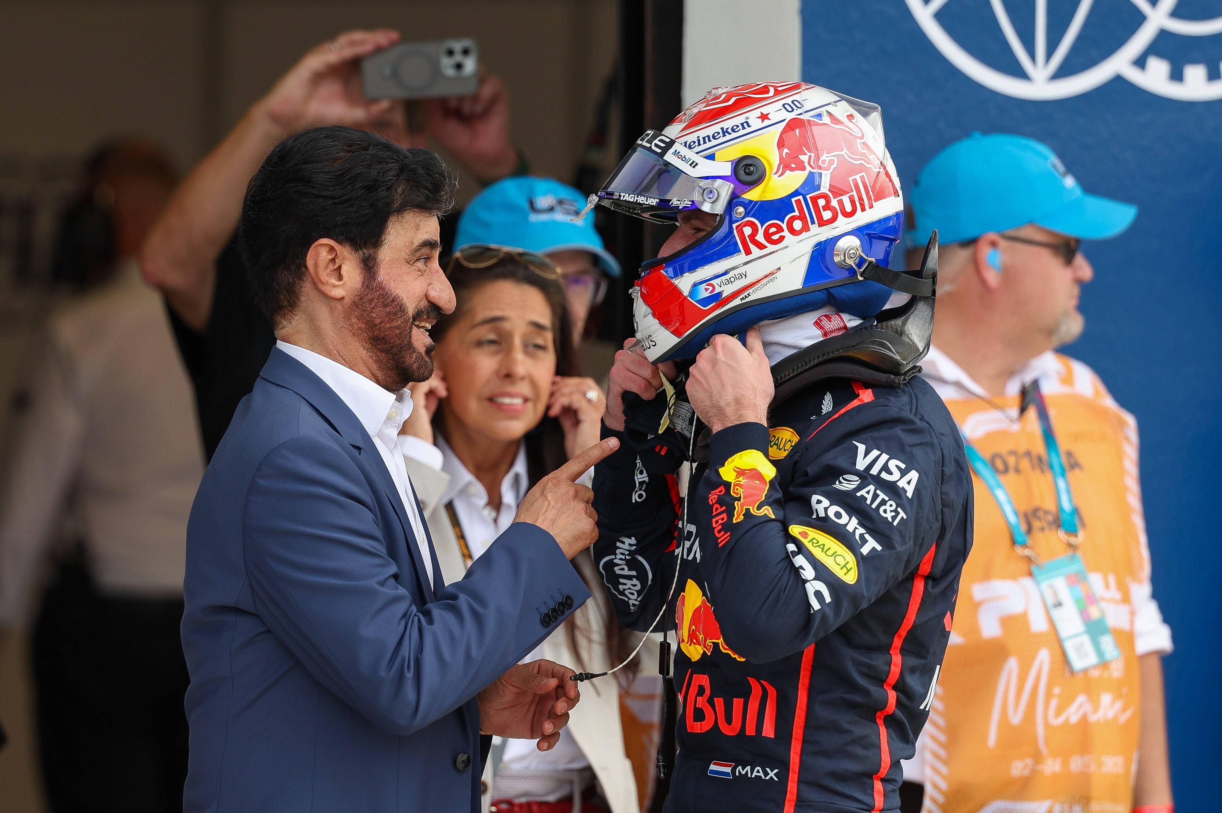 FIA-Präsident Mohammed Bin Sulayem. 