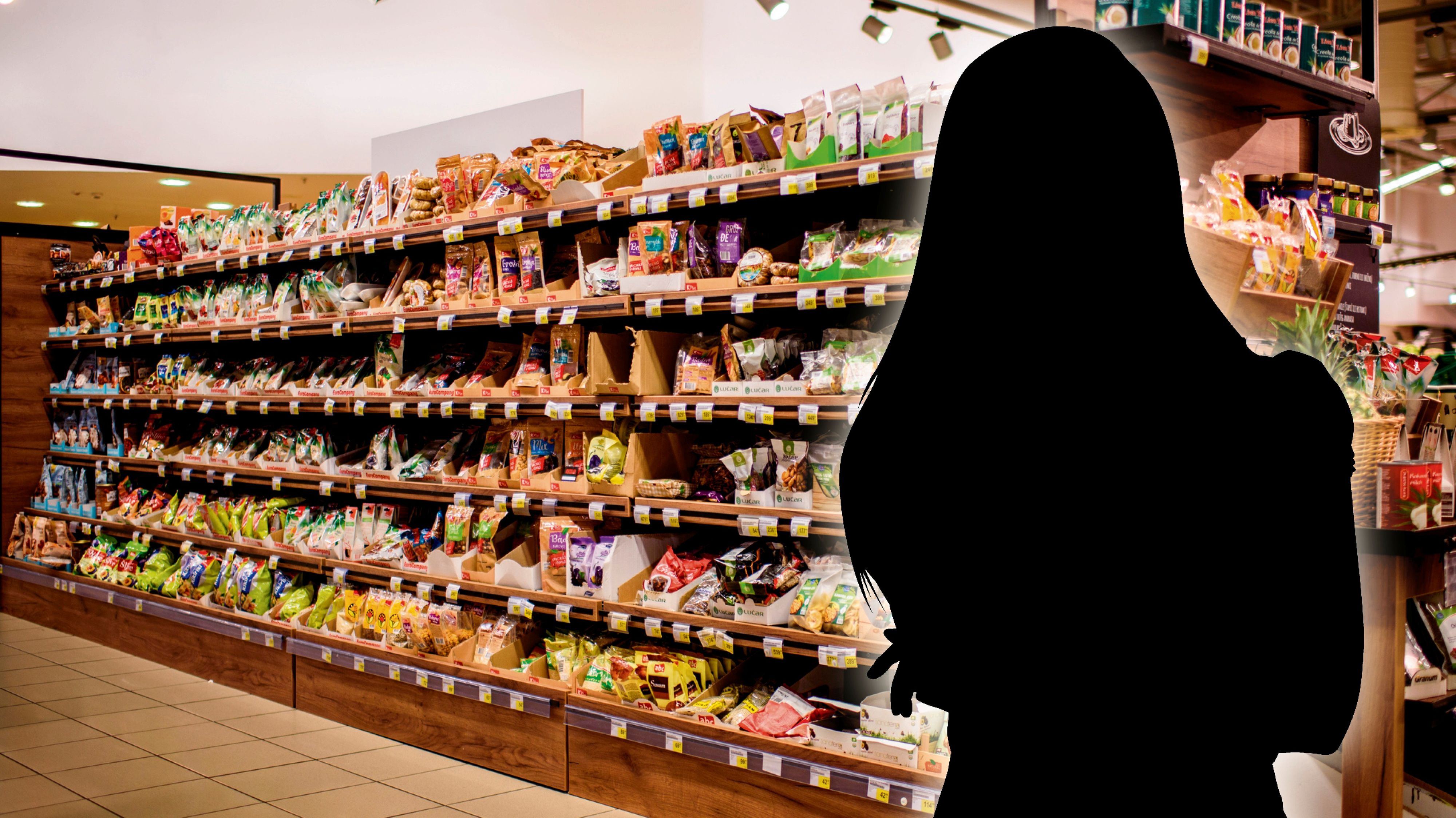 Der Einkaufskorb von Patricia P. bleibt seit Wochen sehr einseitig gefüllt (Symbolfoto).