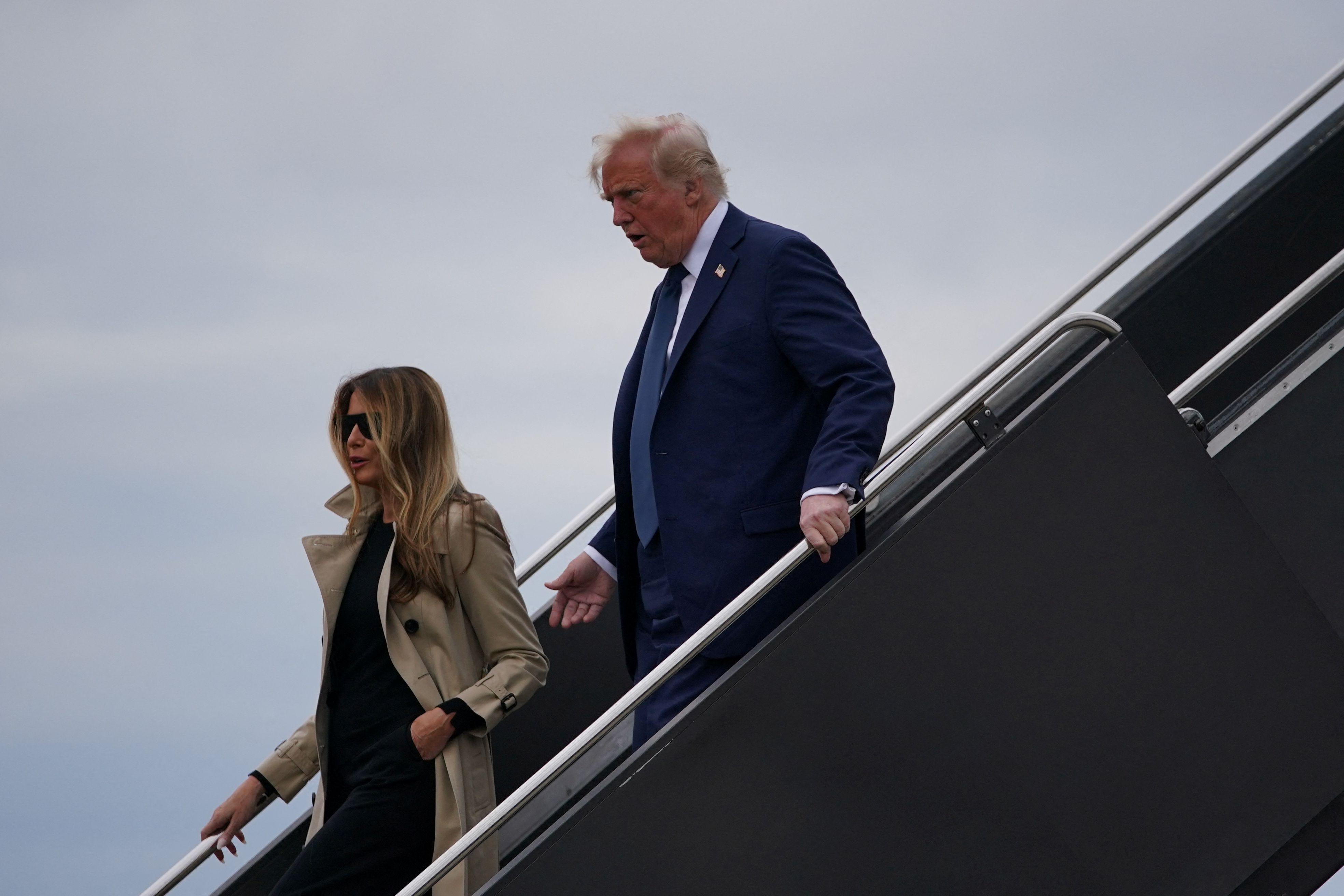 Melania Trump zeigt sich kaum öffentlich und ließ Trumps Prozess in der Stormy-Daniels-Affäre komplett aus.