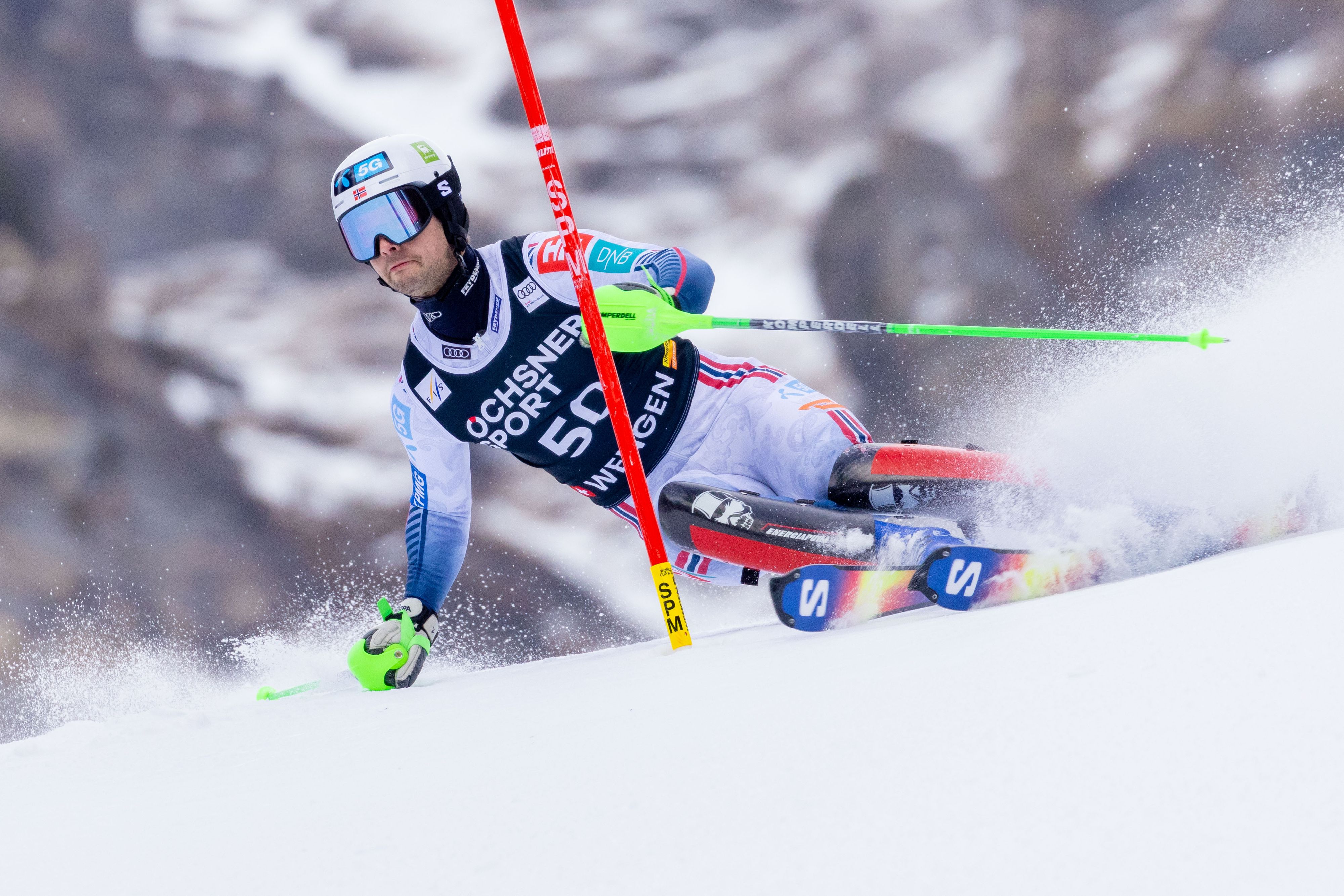 Ski-Star Sebastian Foss Solevaag. 