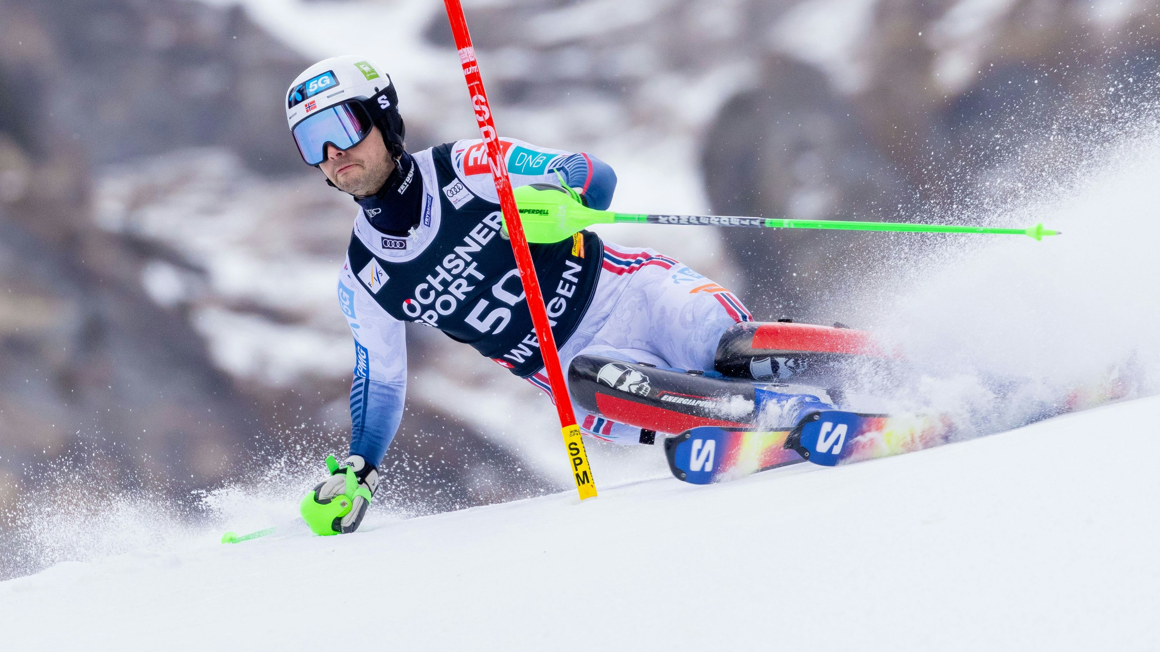 Ski-Star Sebastian Foss Solevaag. 