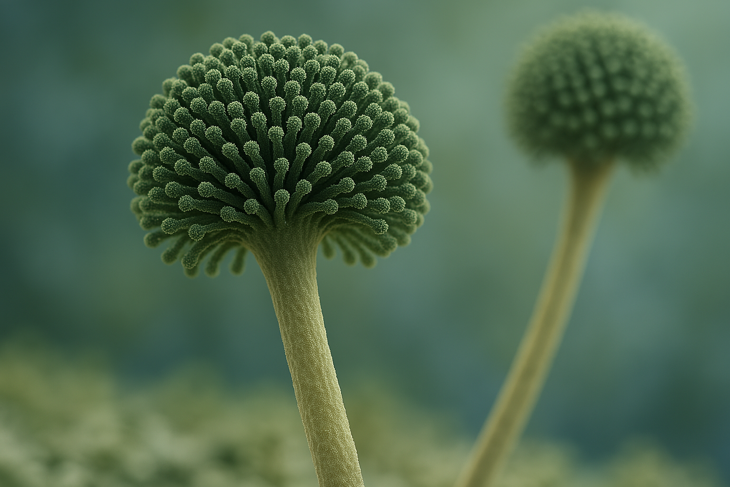 Ungebetener Gast: Infektionen mit dem Schimmelpilz können für Menschen tödlich verlaufen.