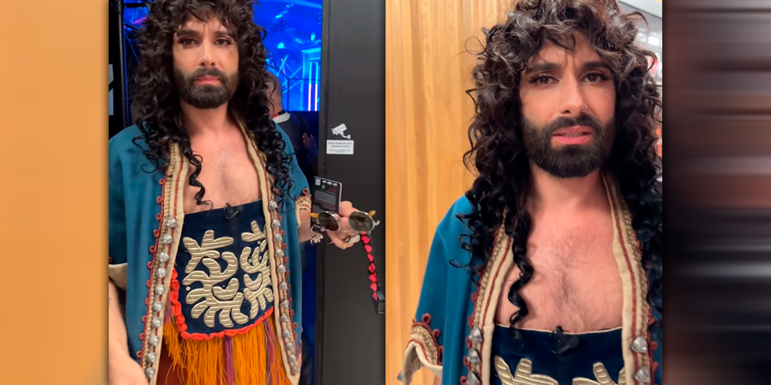 Conchita ist völlig fertig mit den Nerven.