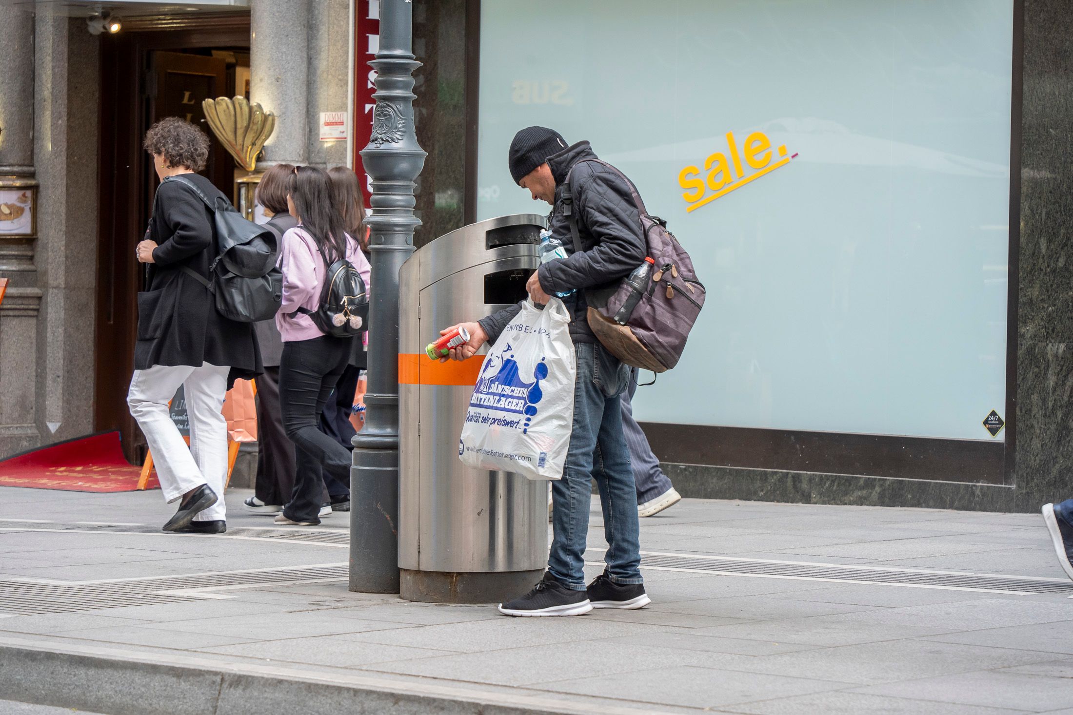 Anderenorts gibt es Pfandringe, doch in Wien will man sie nicht einführen.