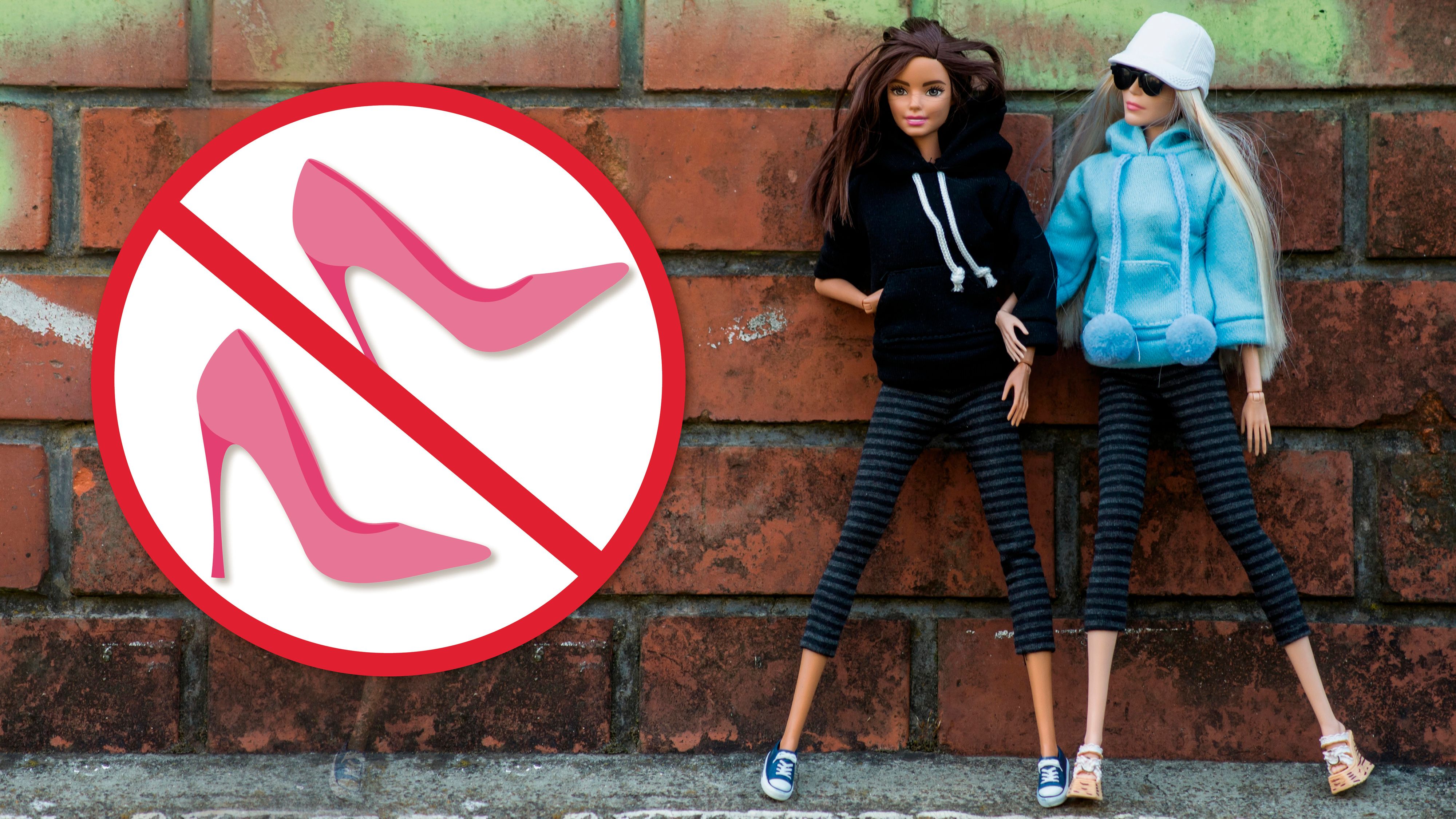 Nur noch 40 % der neuen Barbies tragen High Heels – noch in den 80er-Jahren waren es fast 100 %.