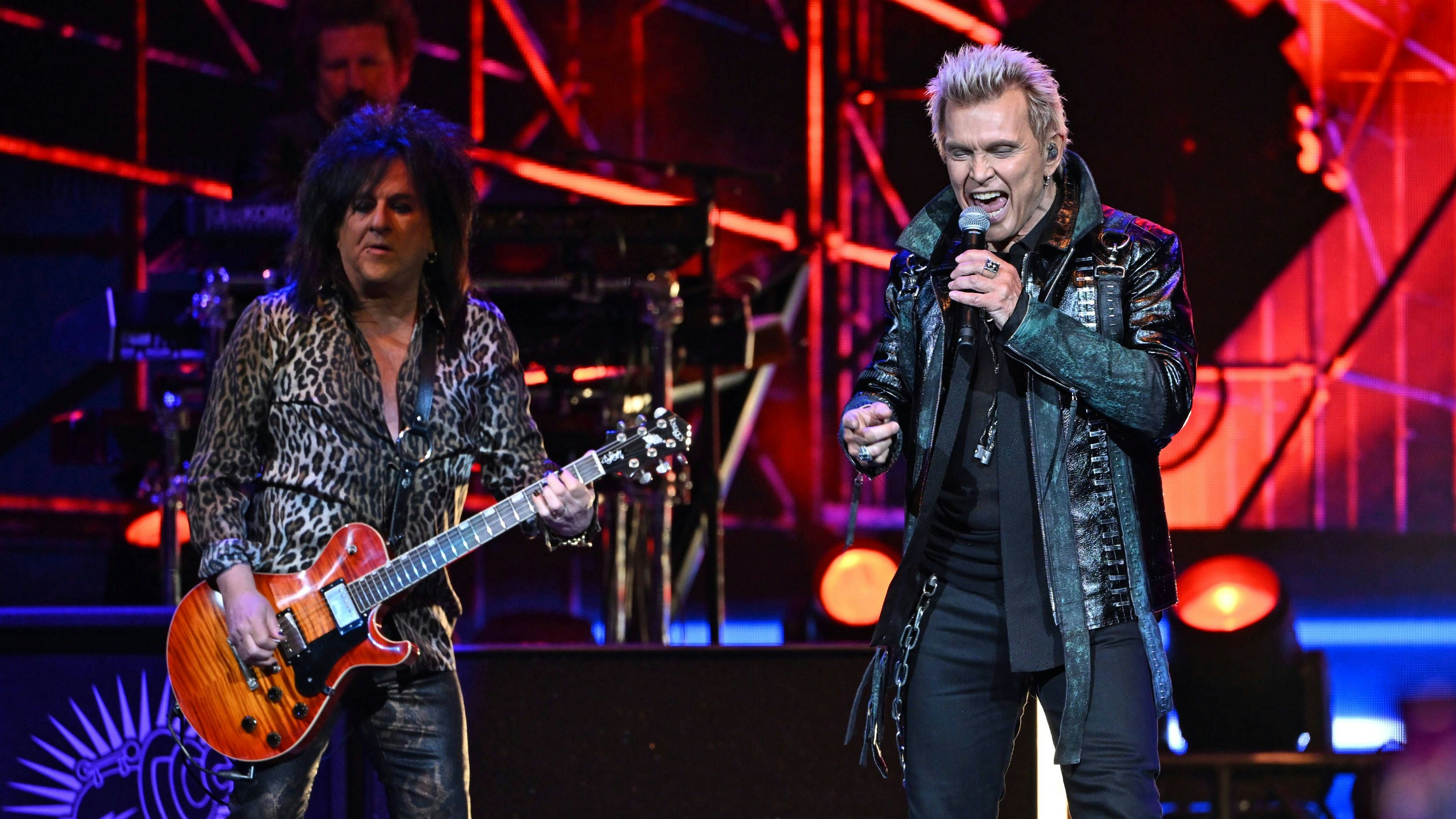 SUNRISE FL - MAY 13: Billy Idol performs during The It s a Nice Day To... Tour Again at The Amerant Bank Arena on May 13, 2025 in Sunrise, Florida. Copyright: xmpi04x/xMediaPunchx